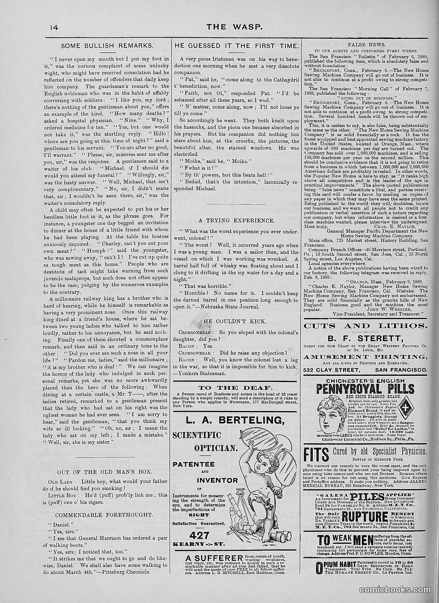 The Wasp — 1889 — page 159 of 440