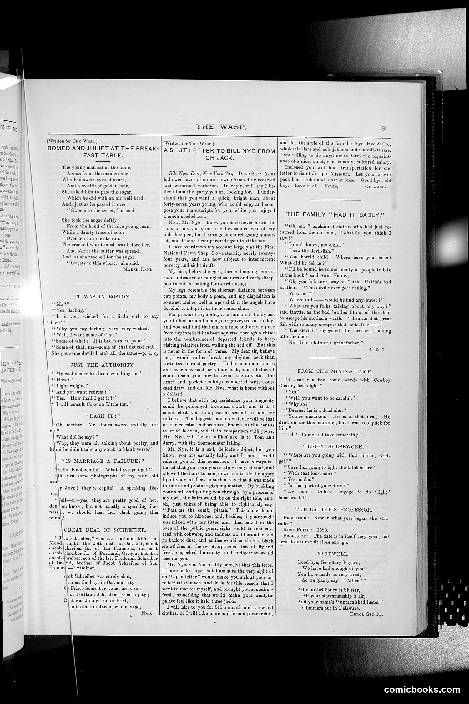 The Wasp — 1889 — page 164 of 440