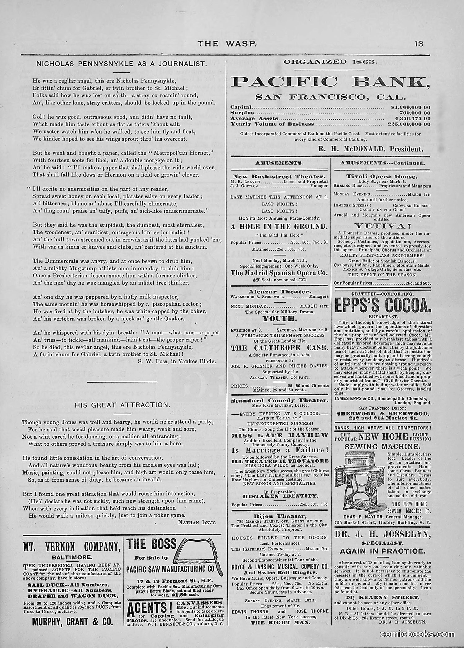 The Wasp — 1889 — page 176 of 440