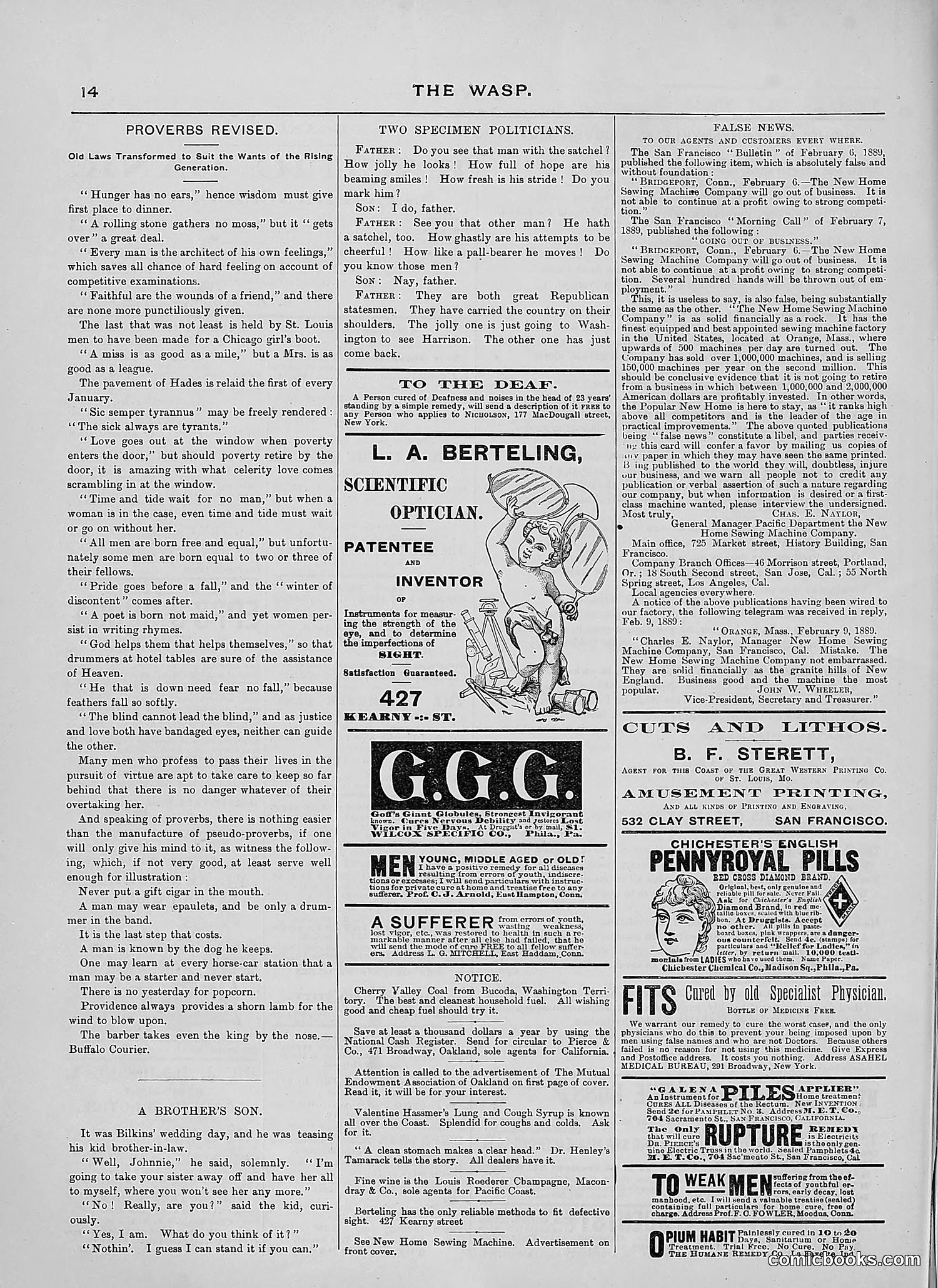 The Wasp — 1889 — page 177 of 440