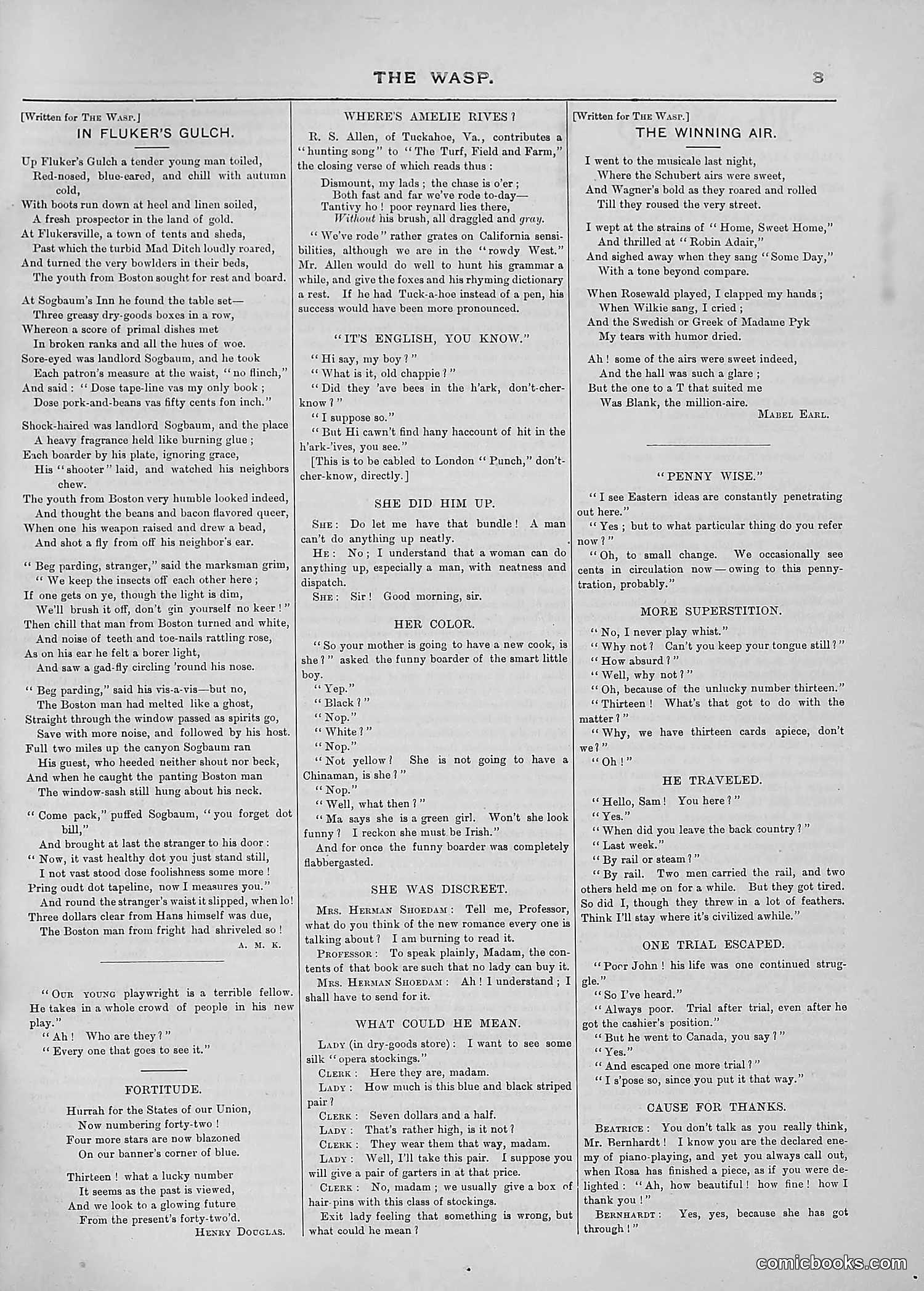 The Wasp — 1889 — page 182 of 440