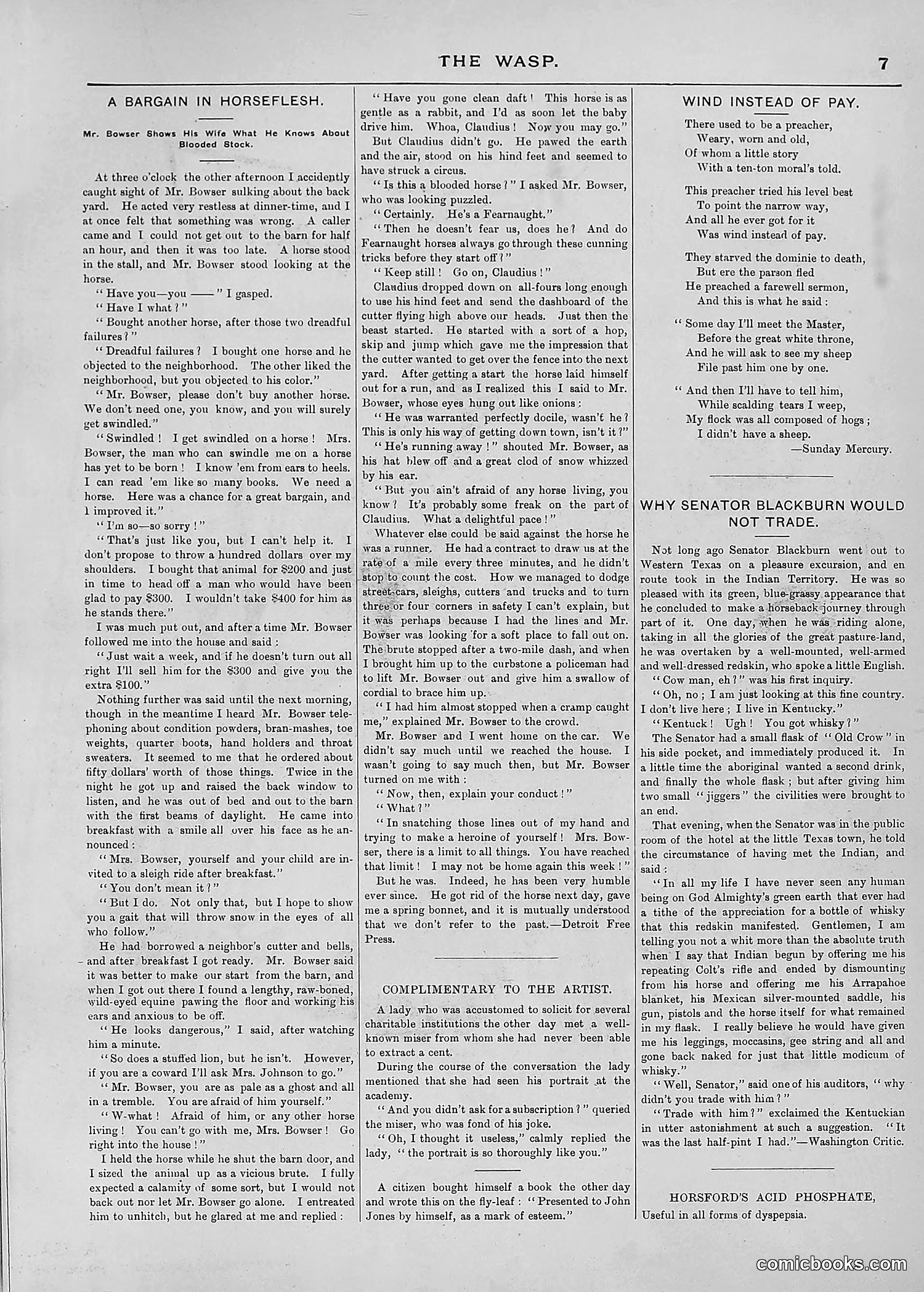The Wasp — 1889 — page 186 of 440