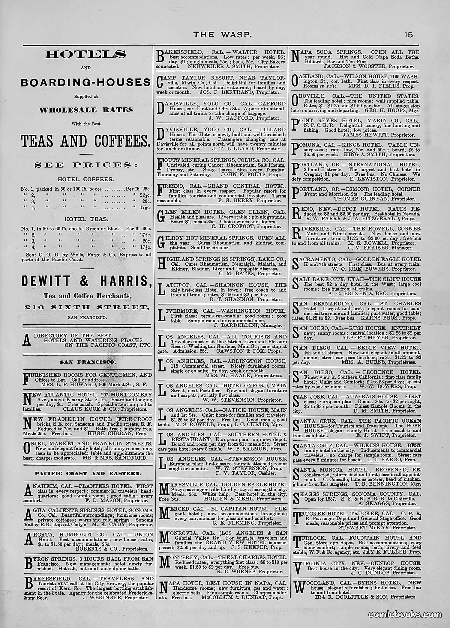 The Wasp — 1889 — page 24 of 440