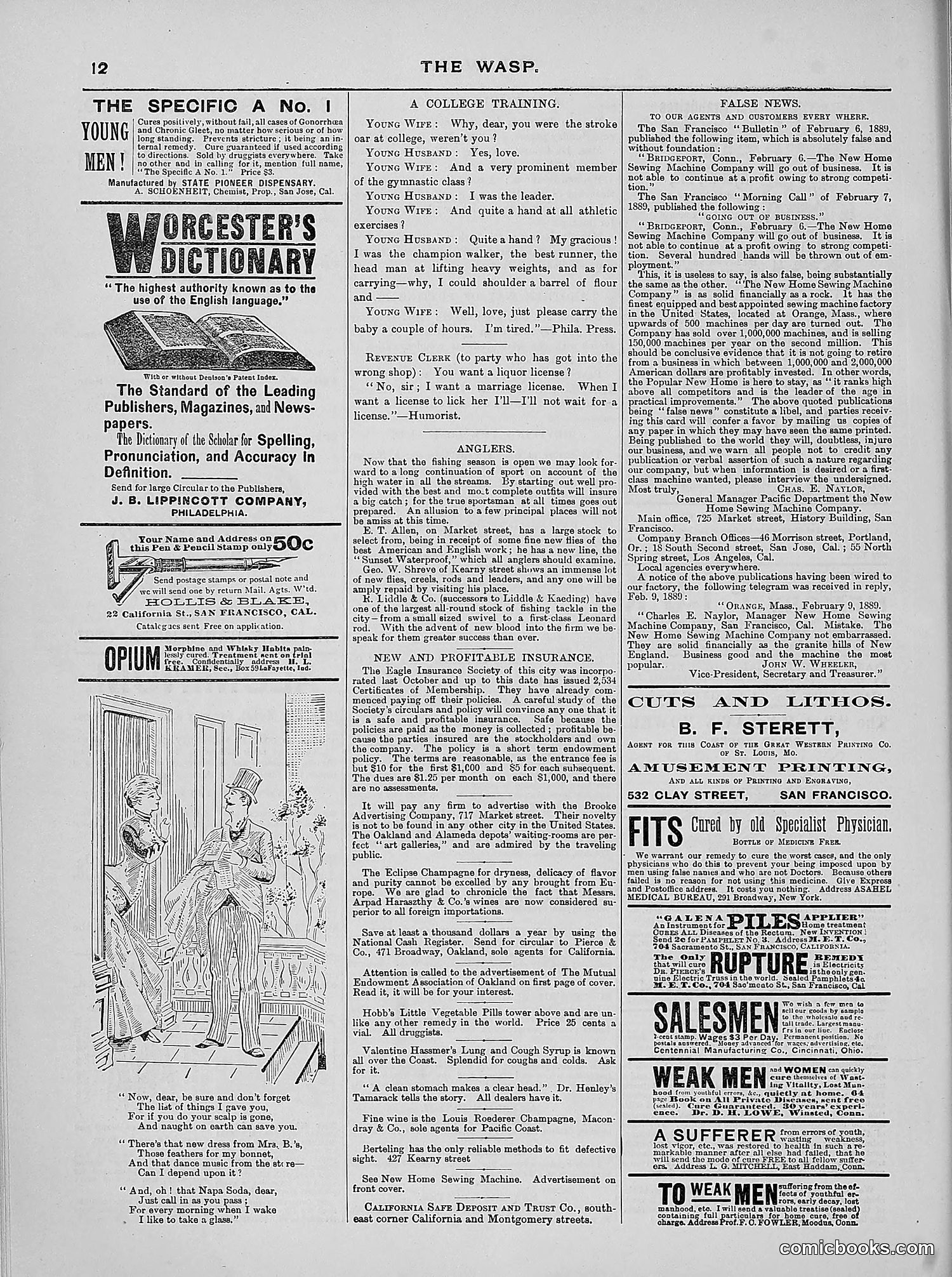 The Wasp — 1889 — page 261 of 440