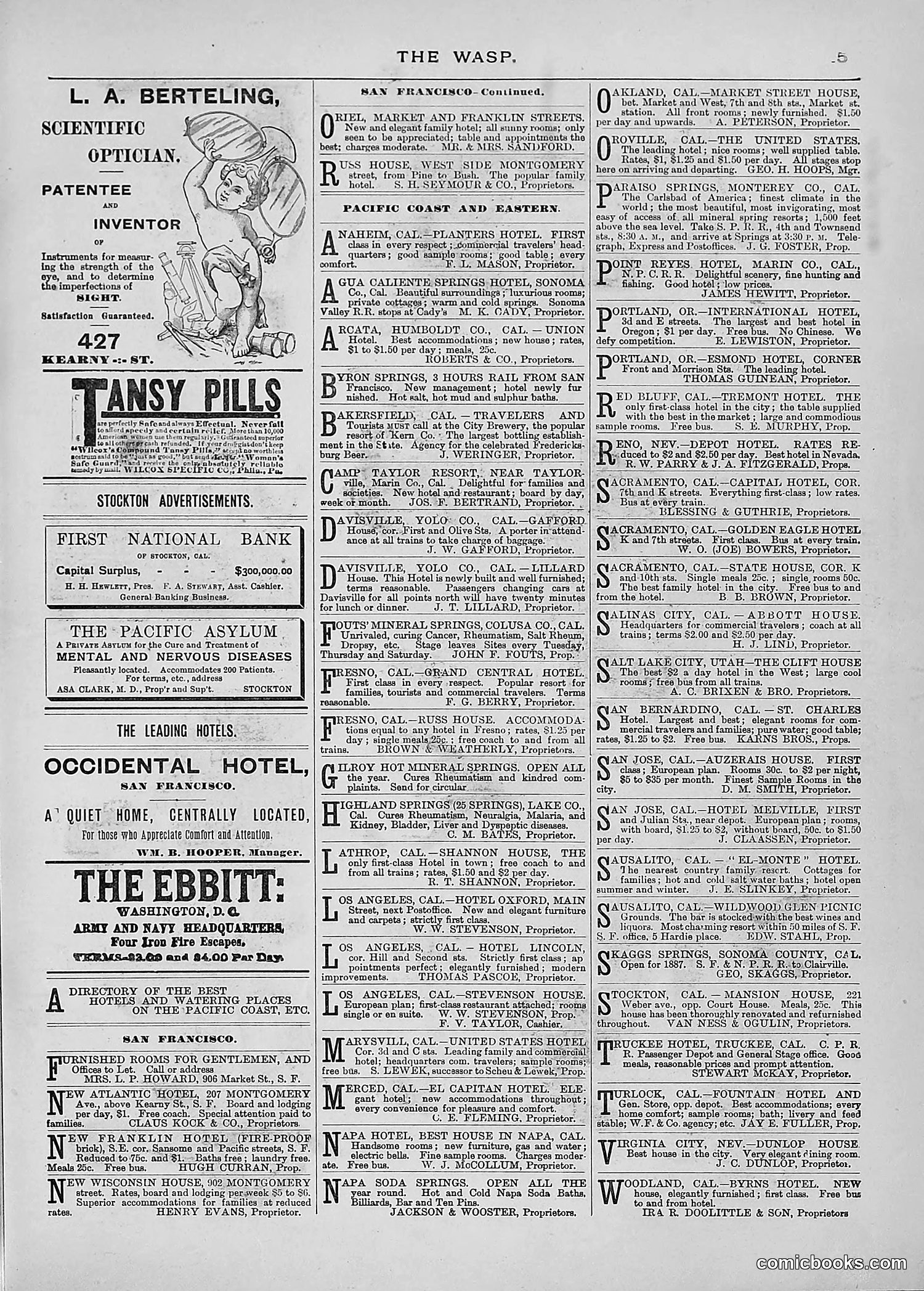The Wasp — 1889 — page 264 of 440