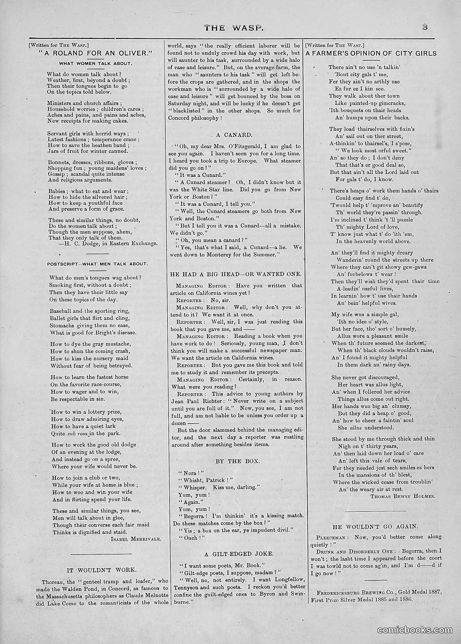 The Wasp — 1889 — page 28 of 440