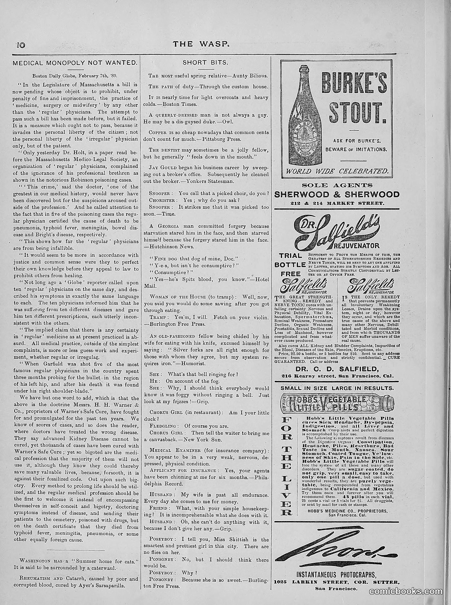 The Wasp — 1889 — page 275 of 440