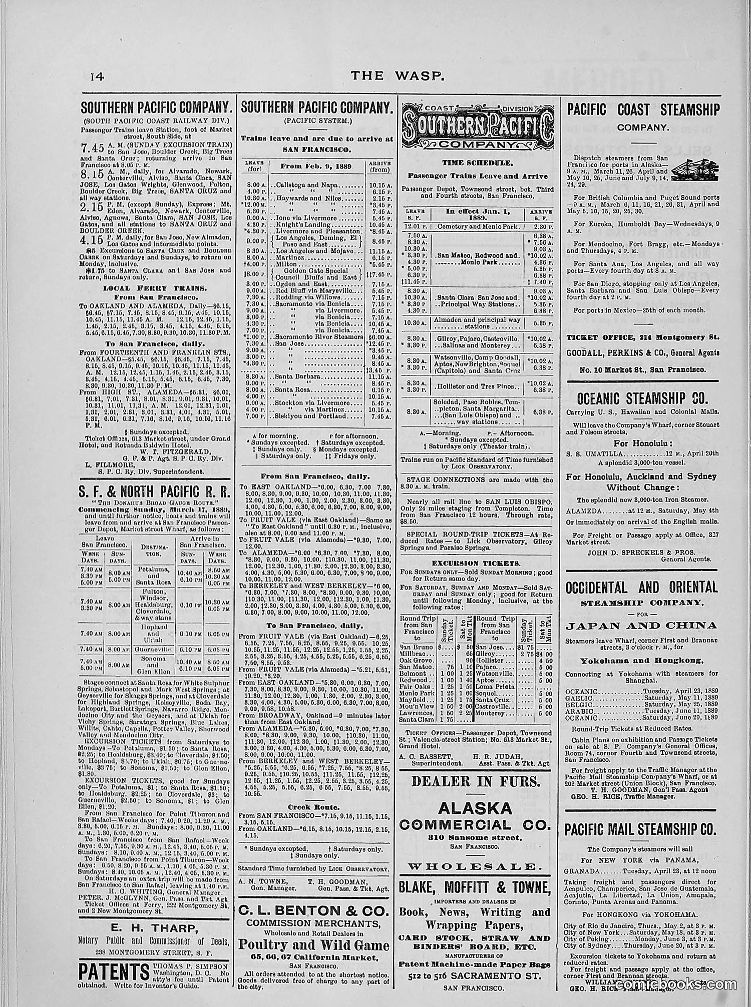 The Wasp — 1889 — page 279 of 440