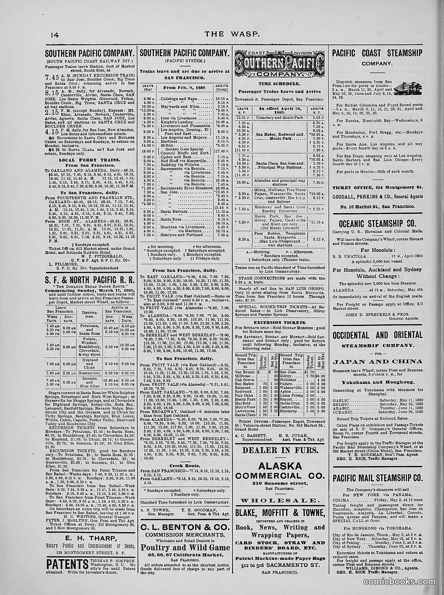 The Wasp — 1889 — page 295 of 440