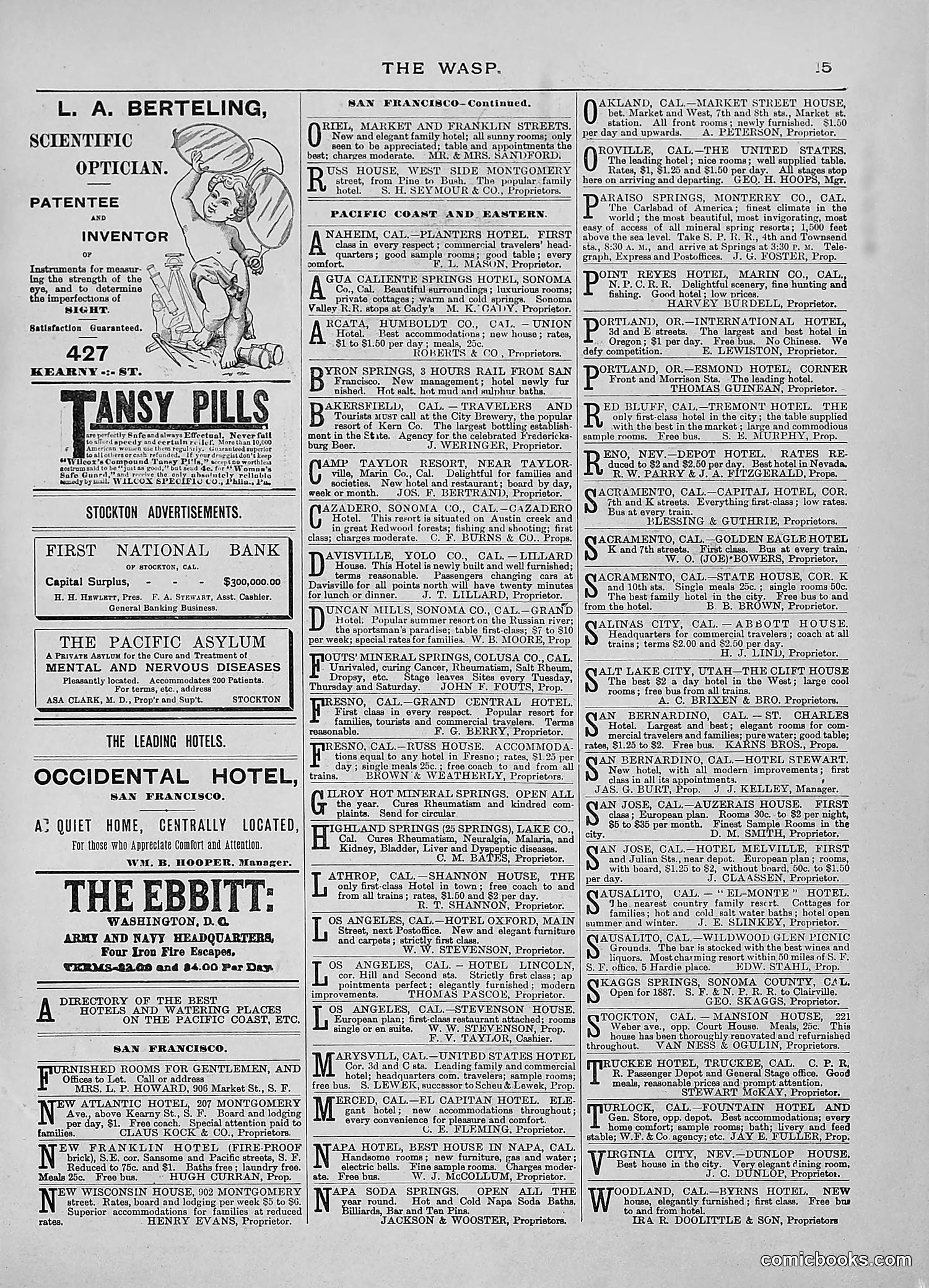 The Wasp — 1889 — page 296 of 440