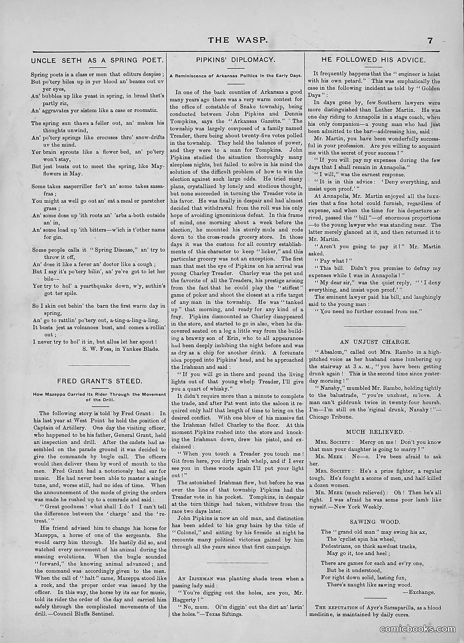 The Wasp — 1889 — page 304 of 440