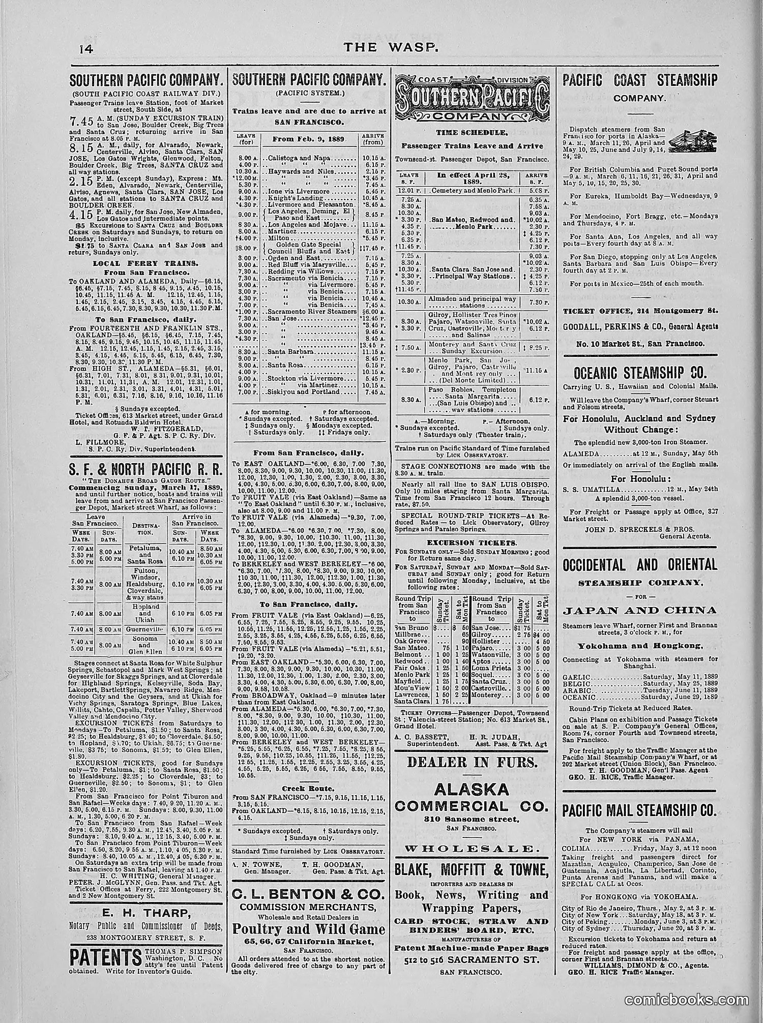 The Wasp — 1889 — page 311 of 440