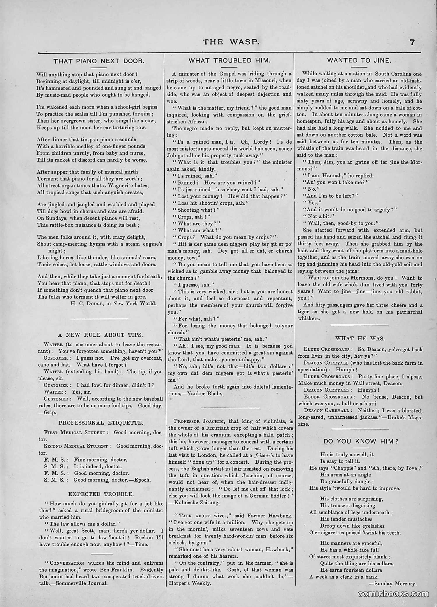 The Wasp — 1889 — page 320 of 440