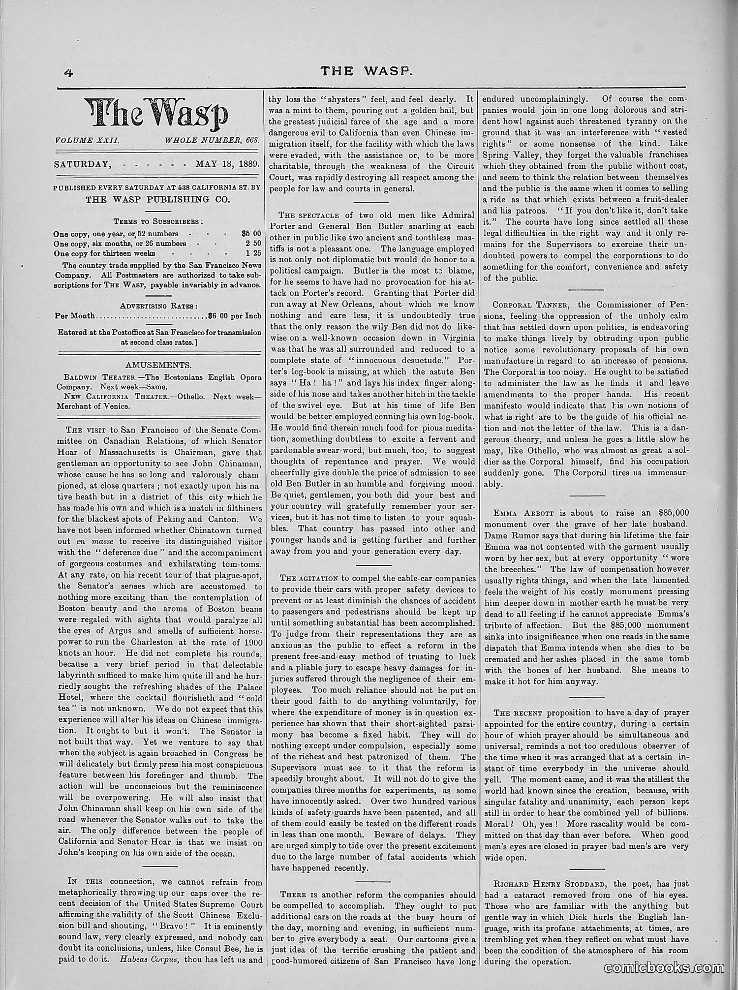The Wasp — 1889 — page 333 of 440