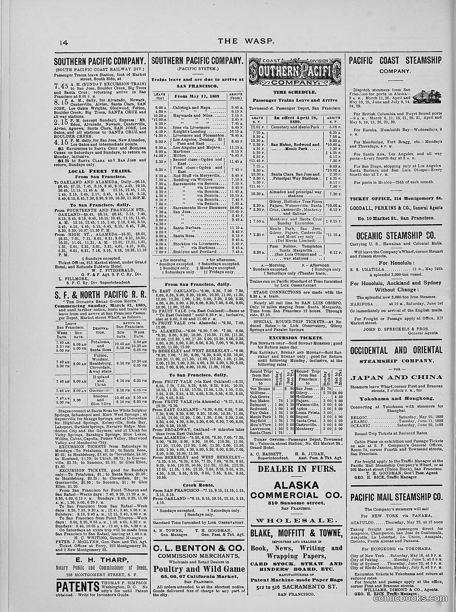 The Wasp — 1889 — page 343 of 440