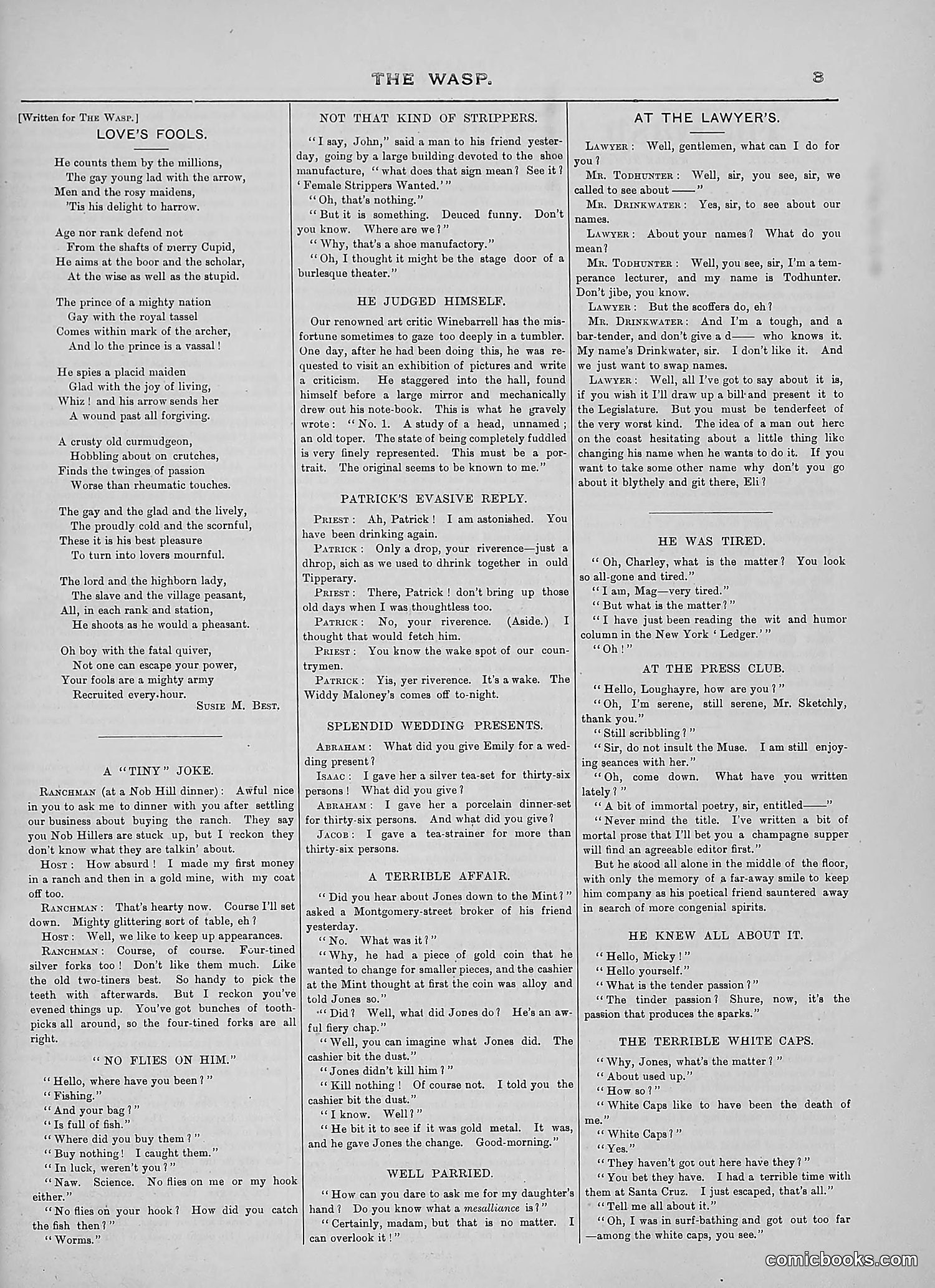 The Wasp — 1889 — page 364 of 440