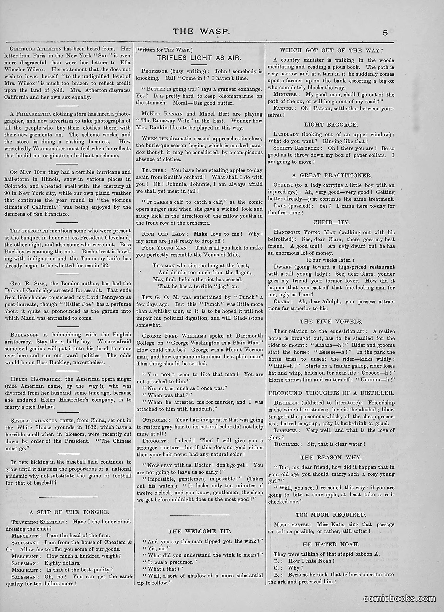The Wasp — 1889 — page 366 of 440
