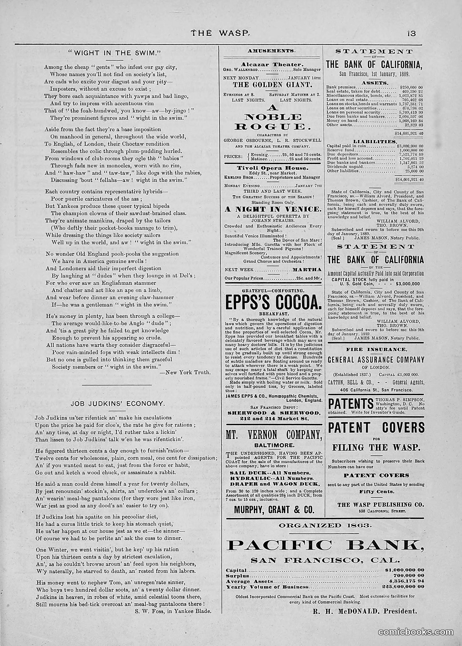 The Wasp — 1889 — page 38 of 440