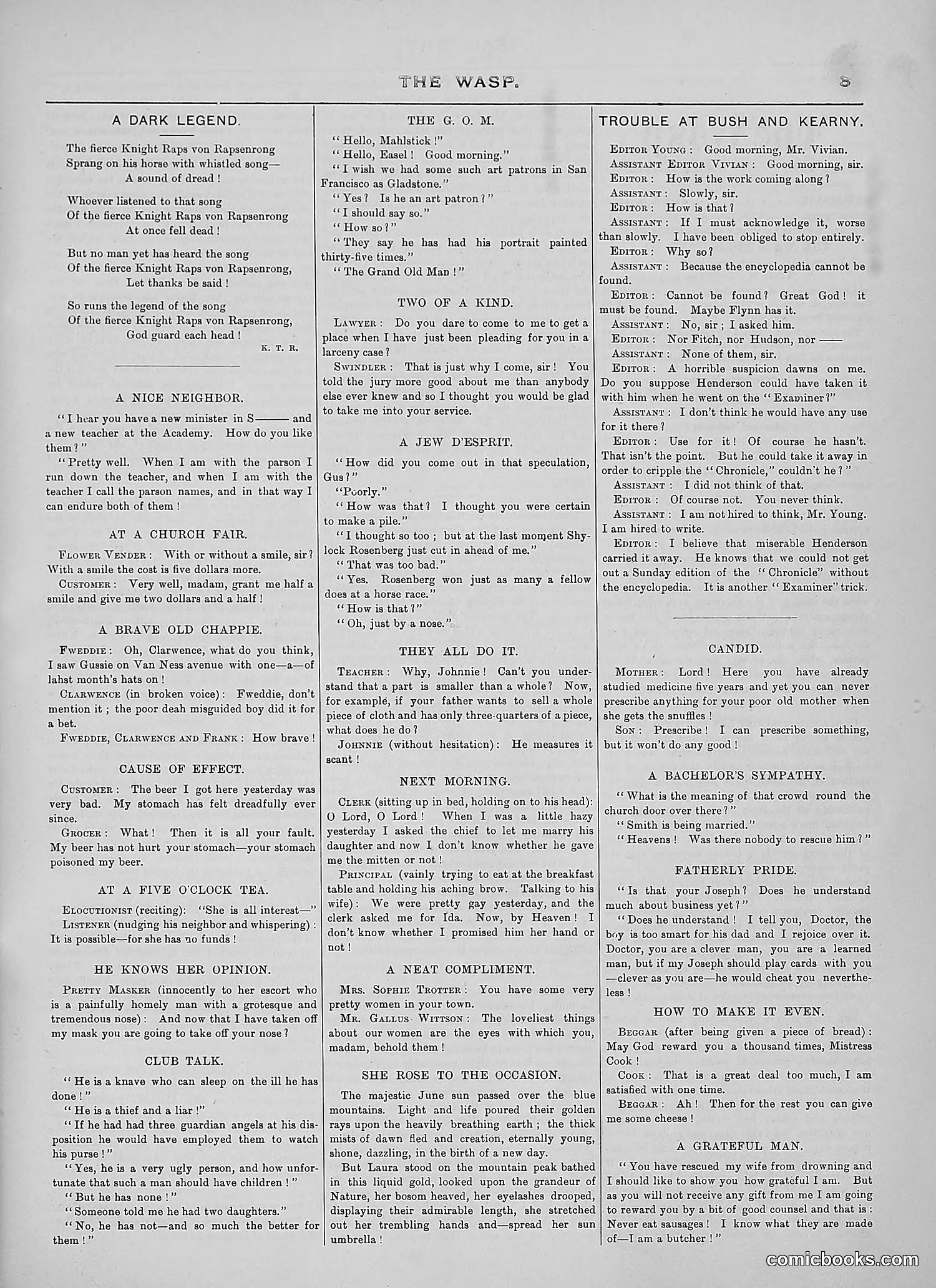 The Wasp — 1889 — page 380 of 440