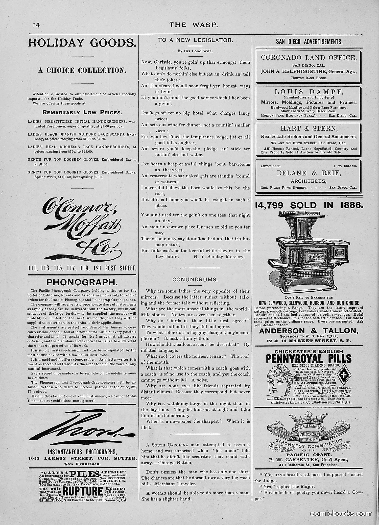 The Wasp — 1889 — page 39 of 440