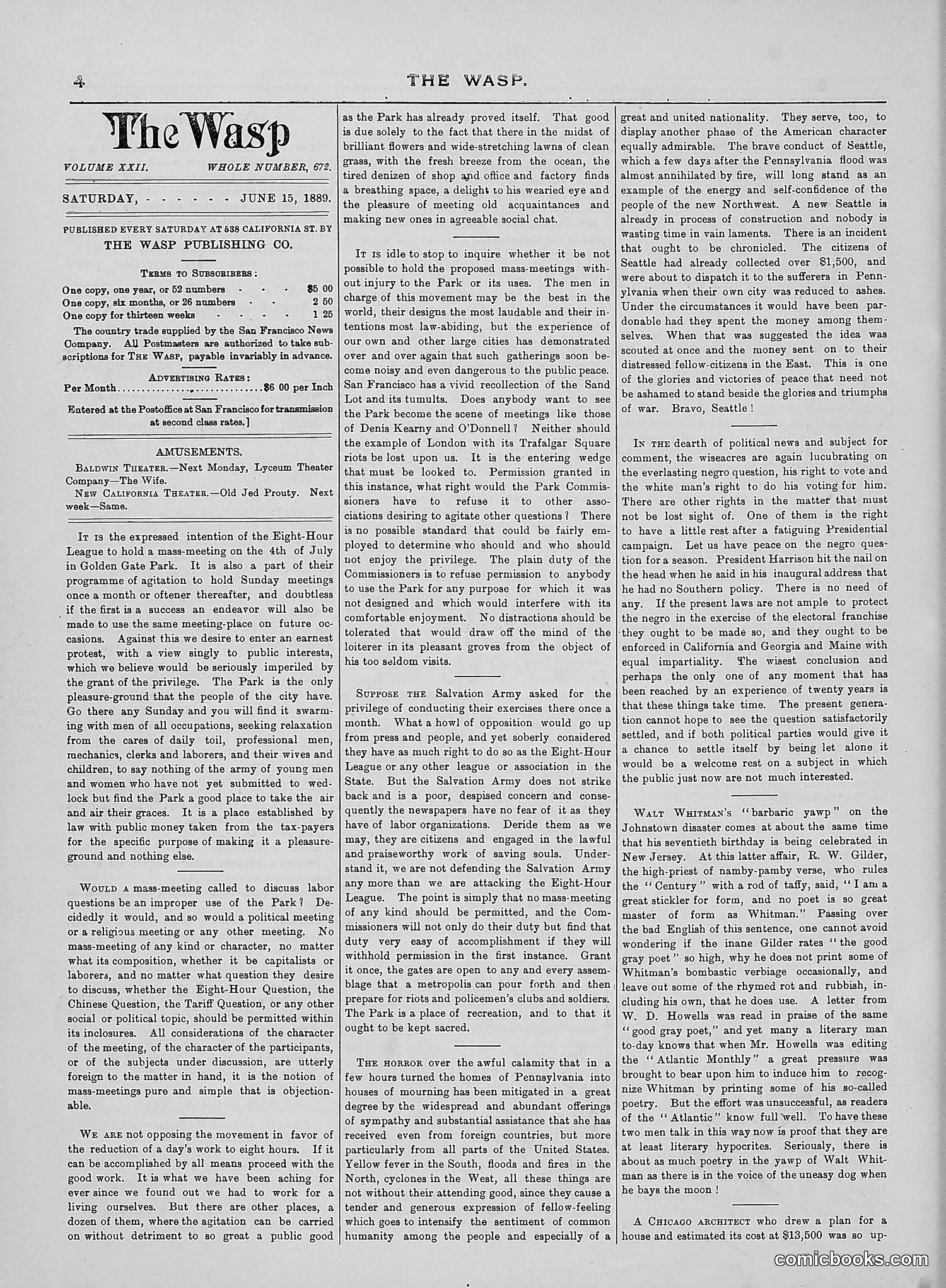 The Wasp — 1889 — page 397 of 440