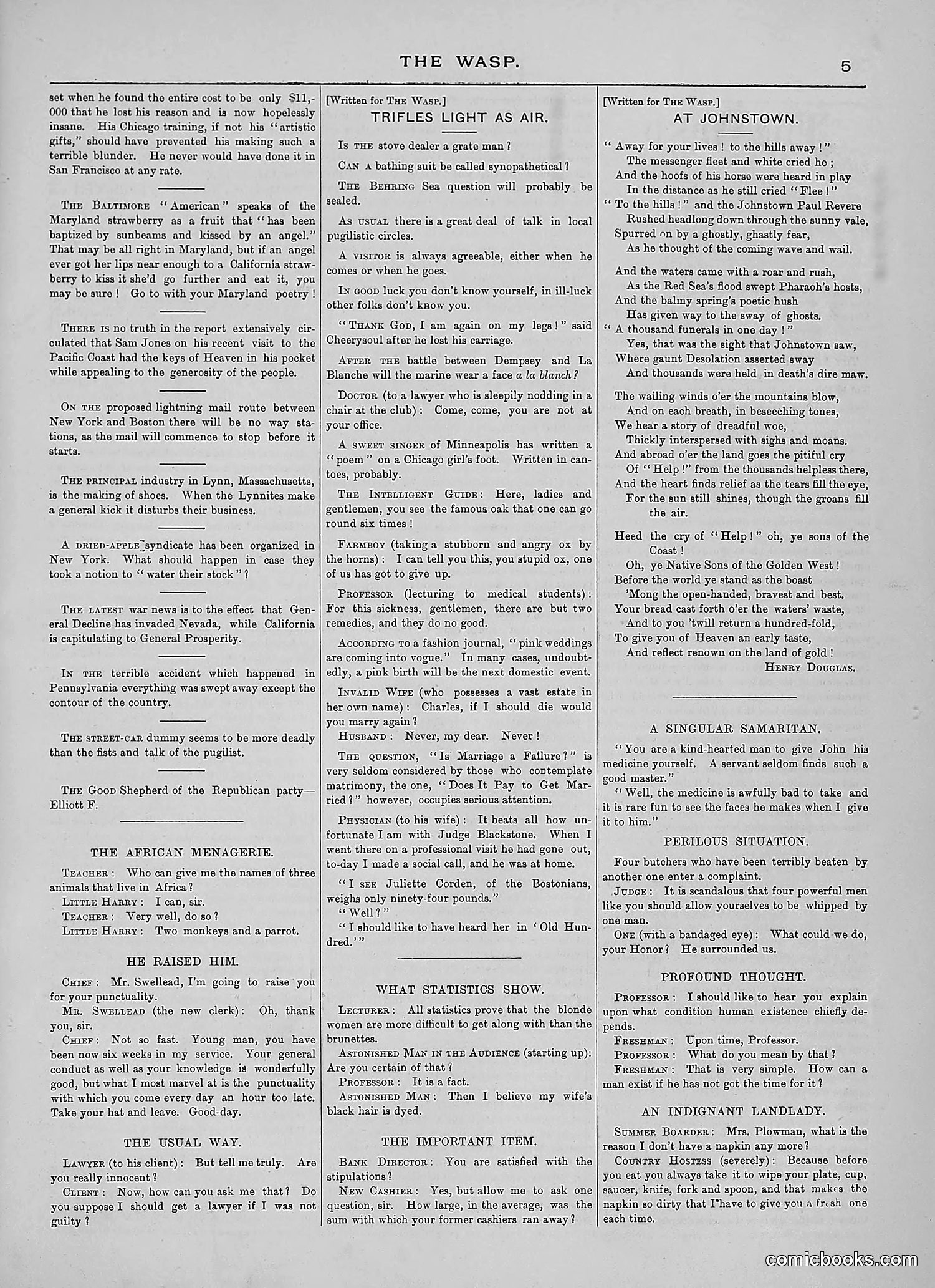 The Wasp — 1889 — page 398 of 440