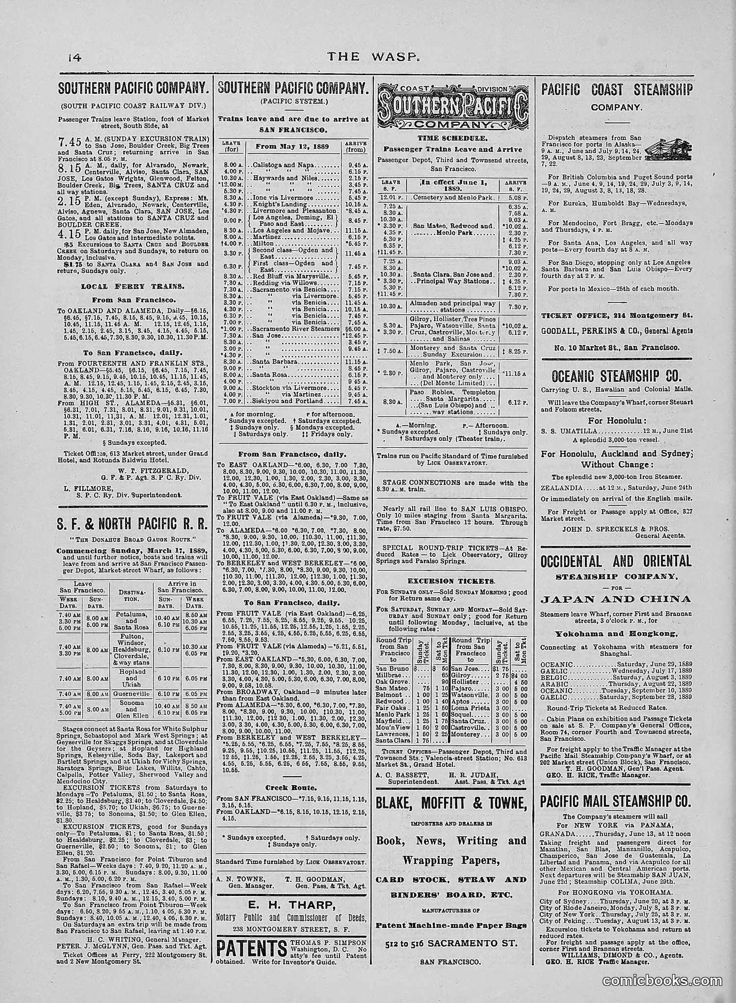 The Wasp — 1889 — page 407 of 440