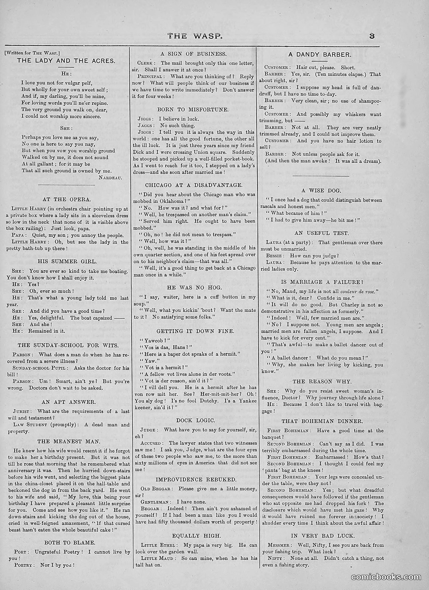 The Wasp — 1889 — page 412 of 440