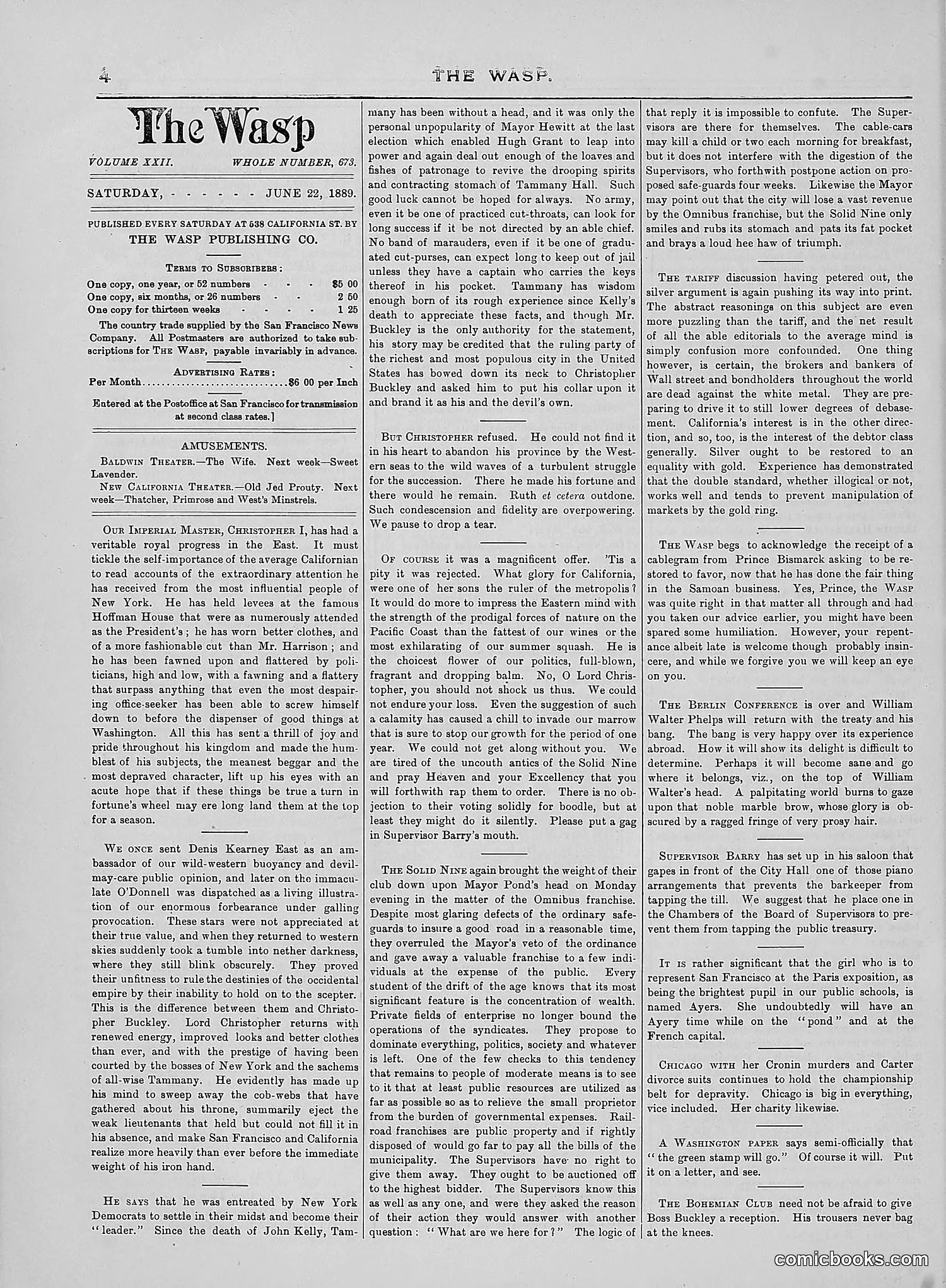 The Wasp — 1889 — page 413 of 440