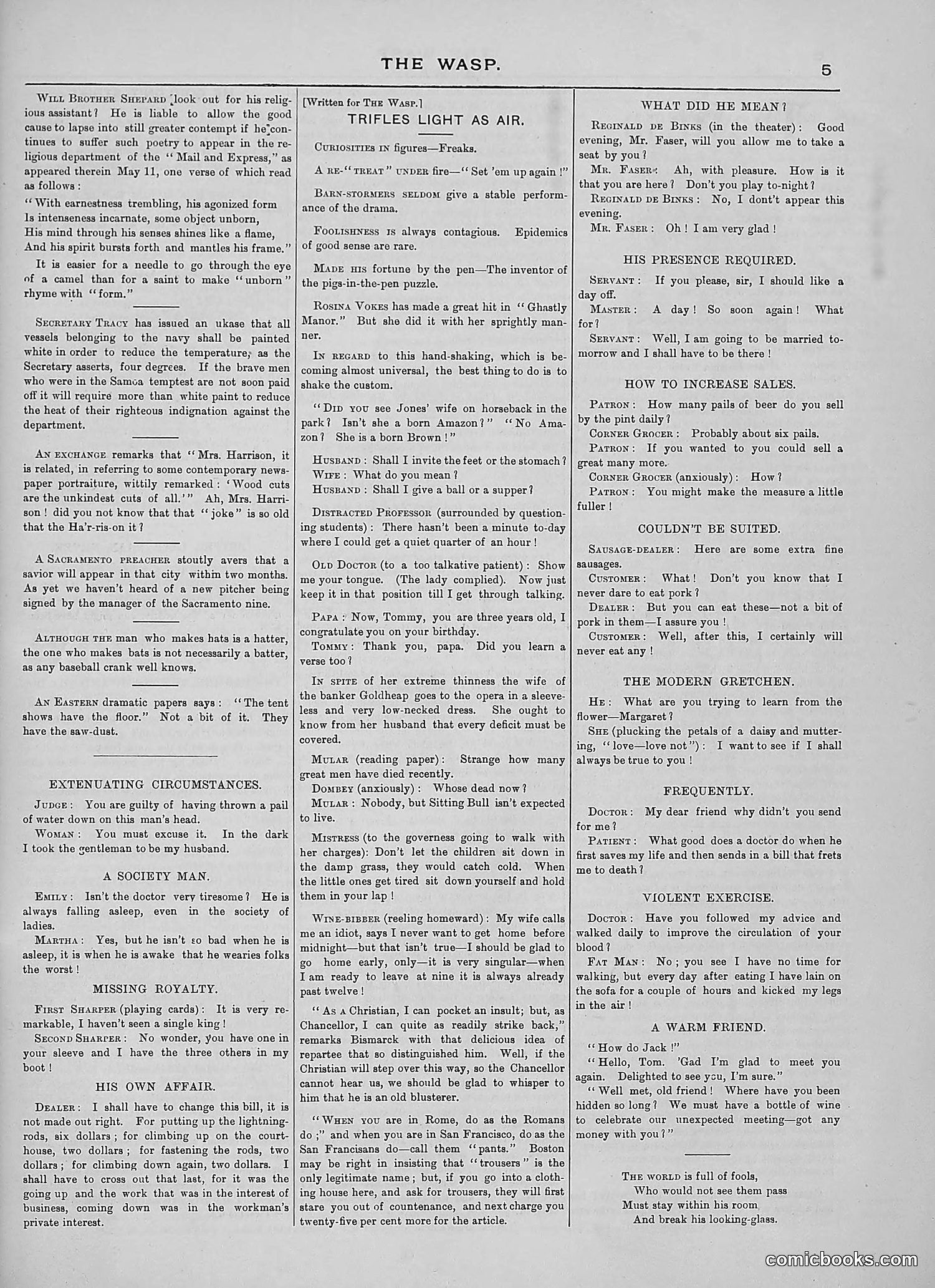 The Wasp — 1889 — page 414 of 440