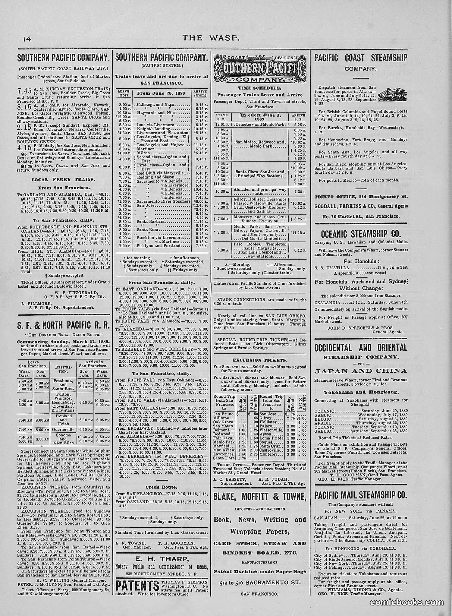The Wasp — 1889 — page 423 of 440