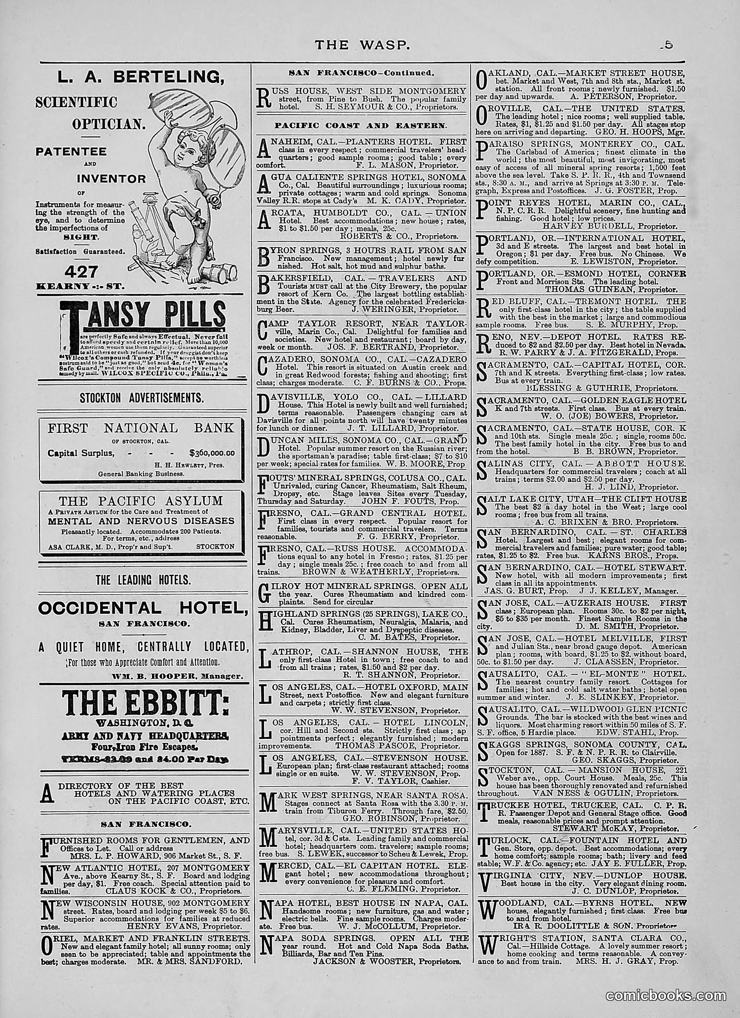 The Wasp — 1889 — page 424 of 440