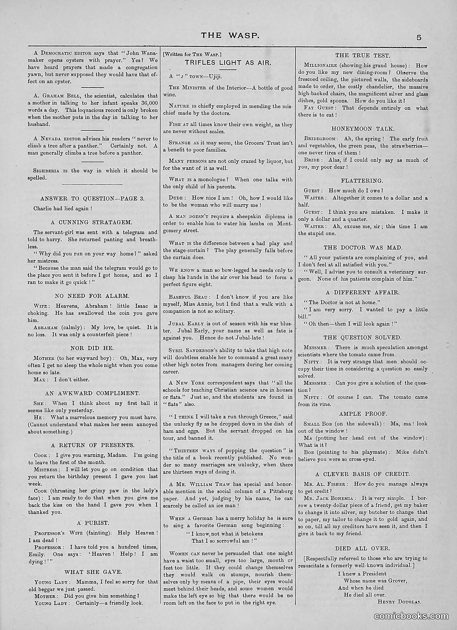 The Wasp — 1889 — page 430 of 440