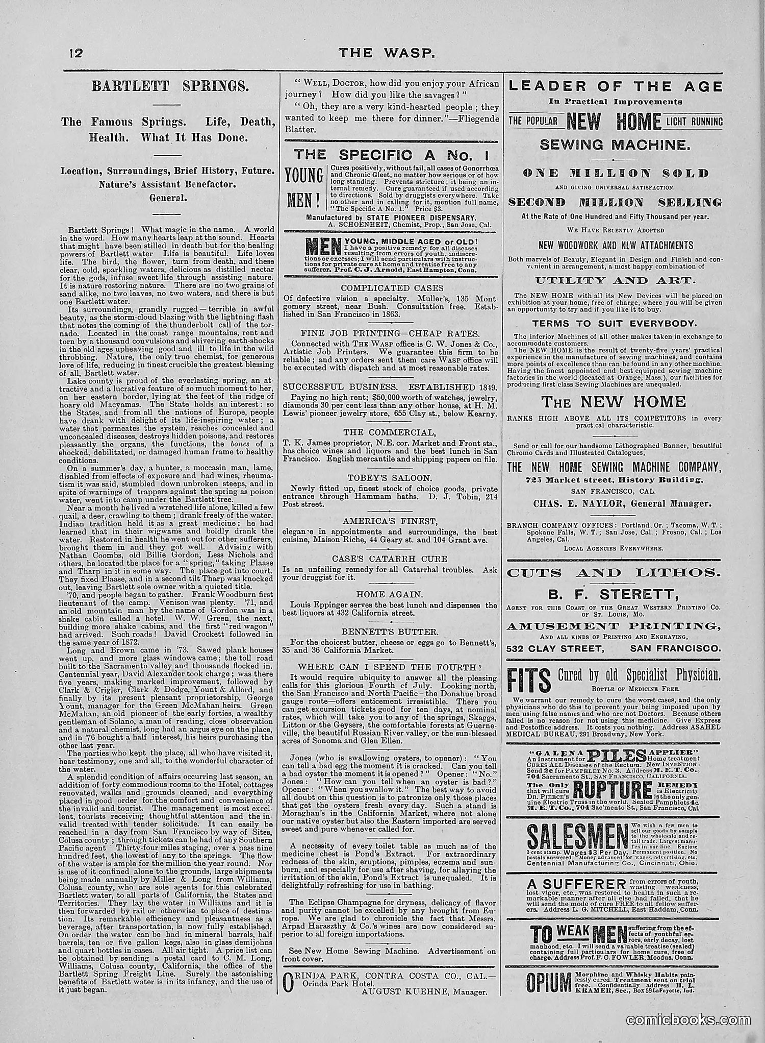 The Wasp — 1889 — page 437 of 440