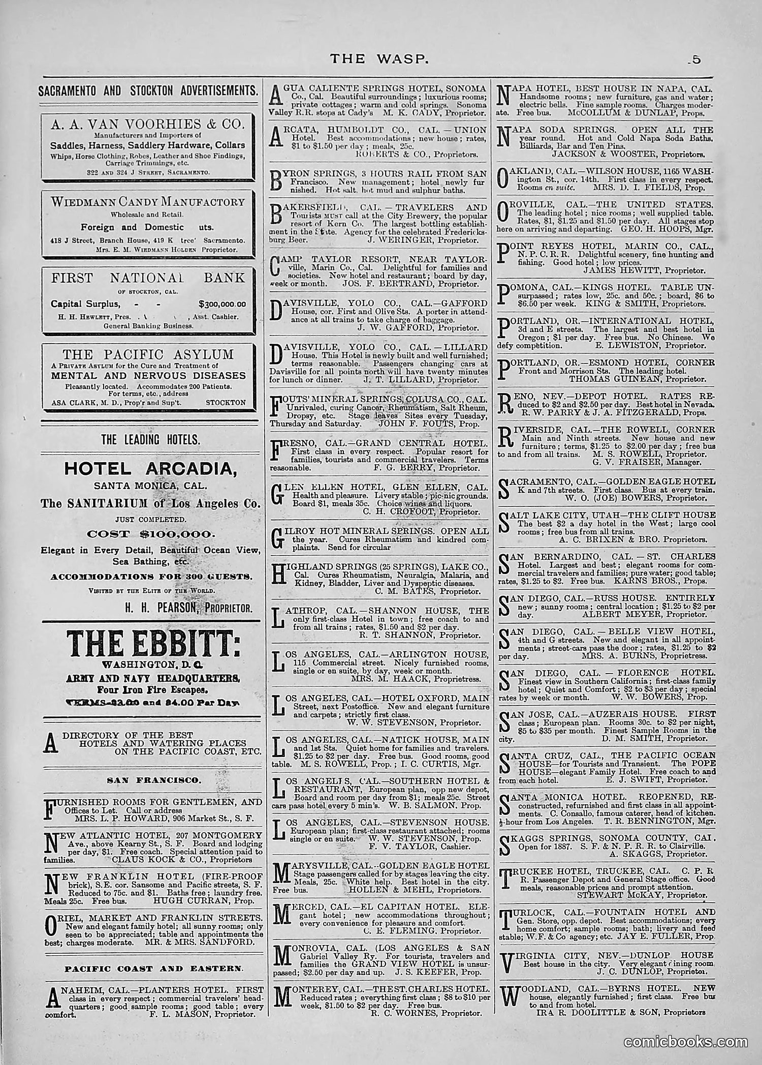 The Wasp — 1889 — page 56 of 440