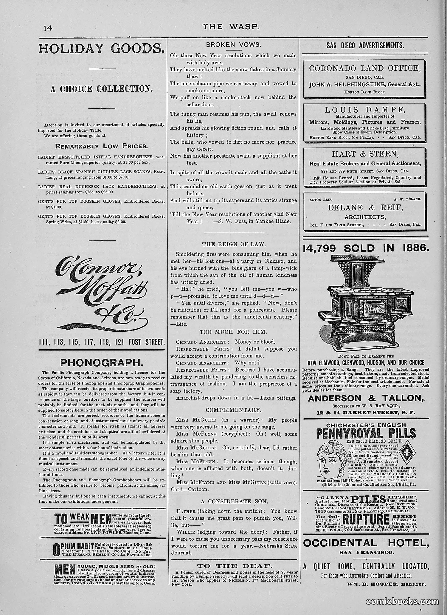 The Wasp — 1889 — page 73 of 440