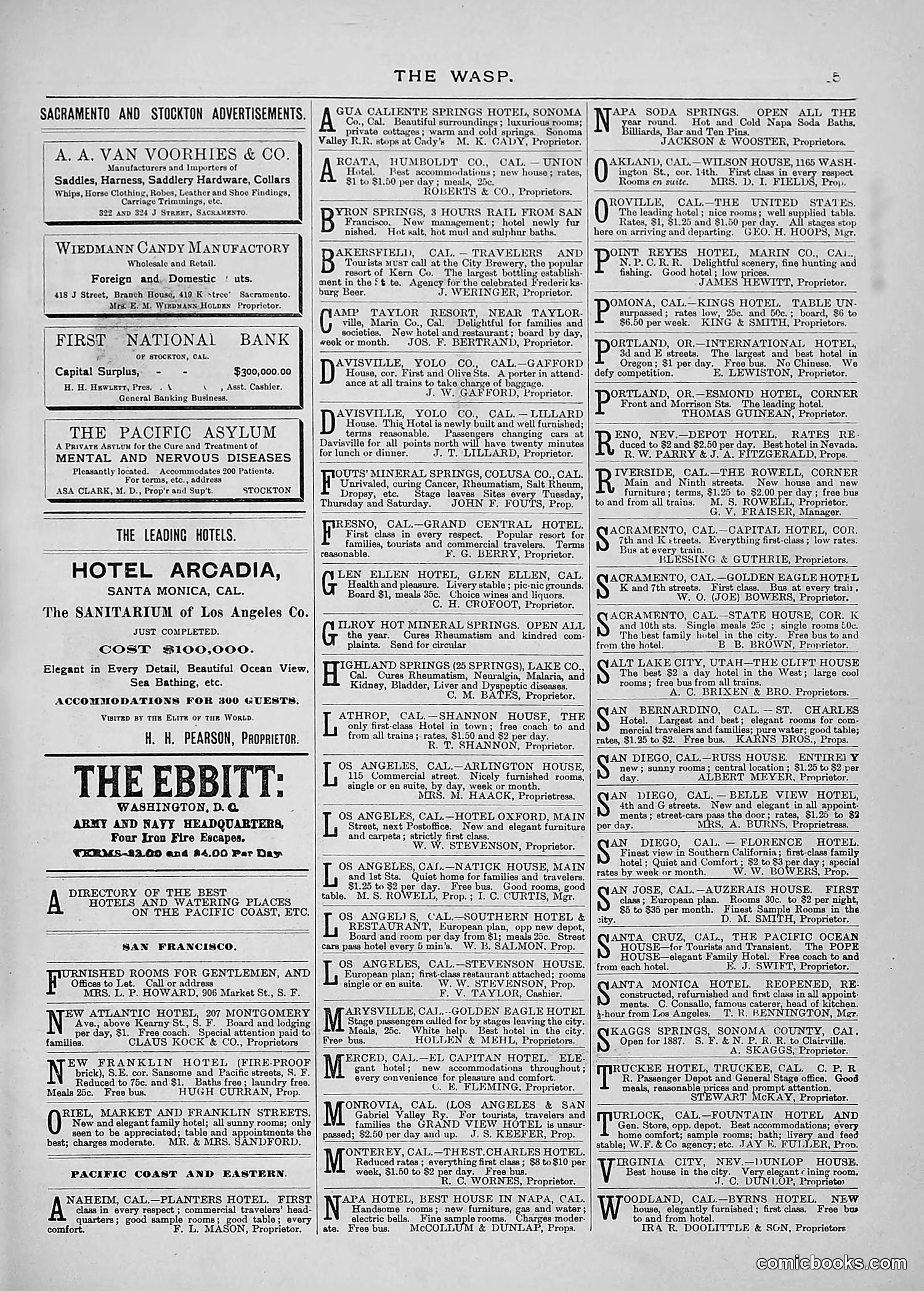 The Wasp — 1889 — page 74 of 440