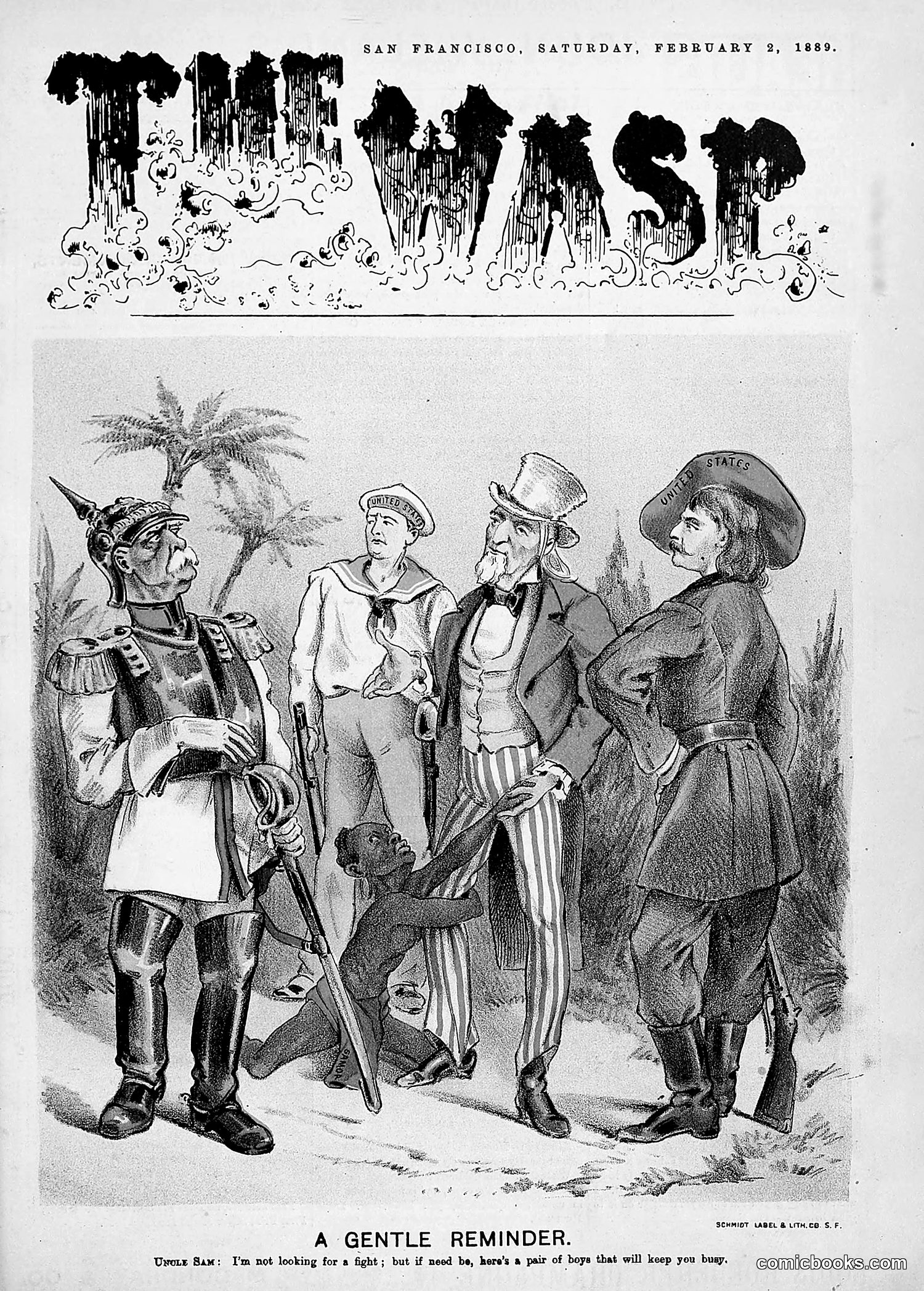 The Wasp — 1889 — page 76 of 440
