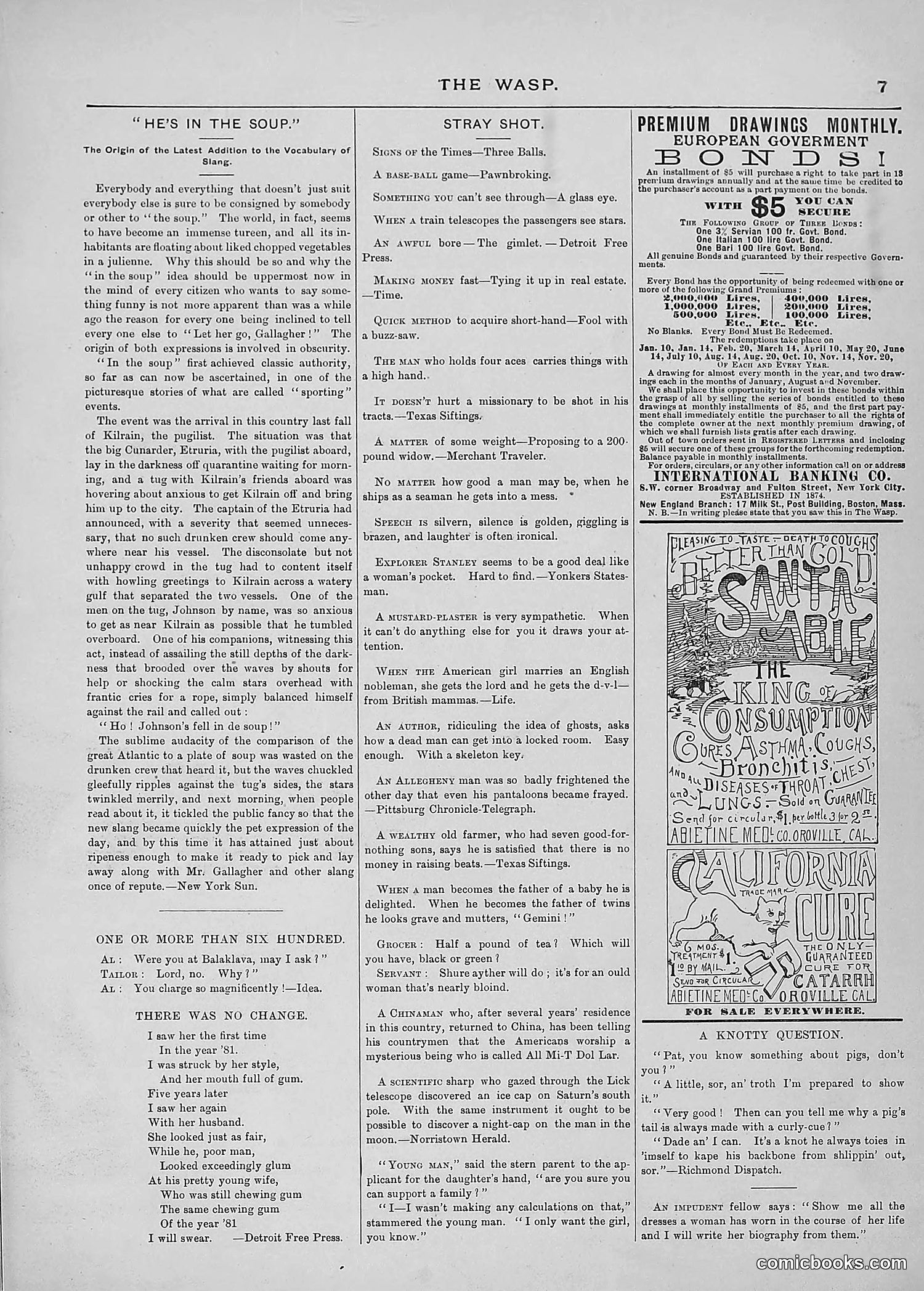 The Wasp — 1889 — page 82 of 440