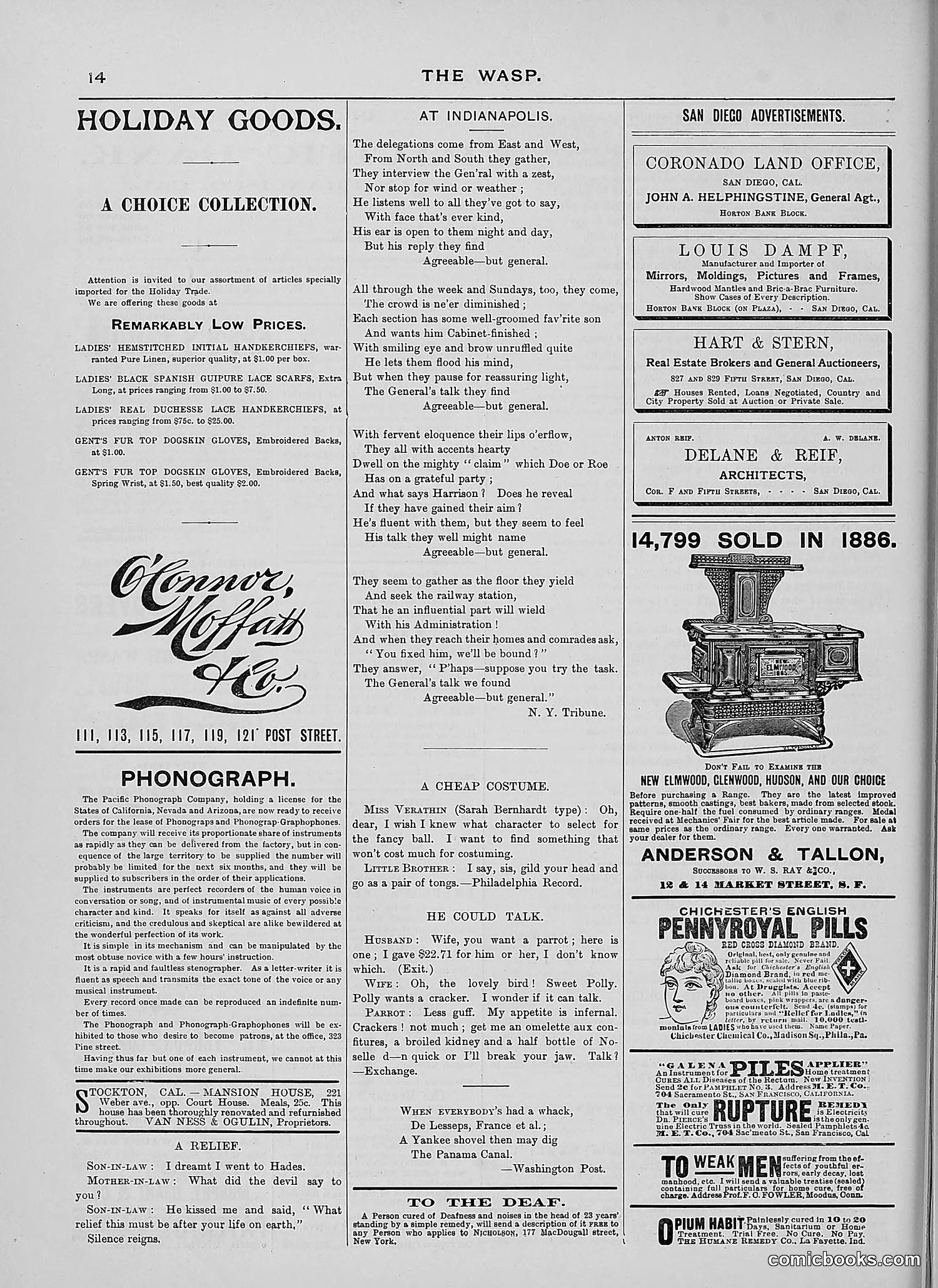 The Wasp — 1889 — page 89 of 440