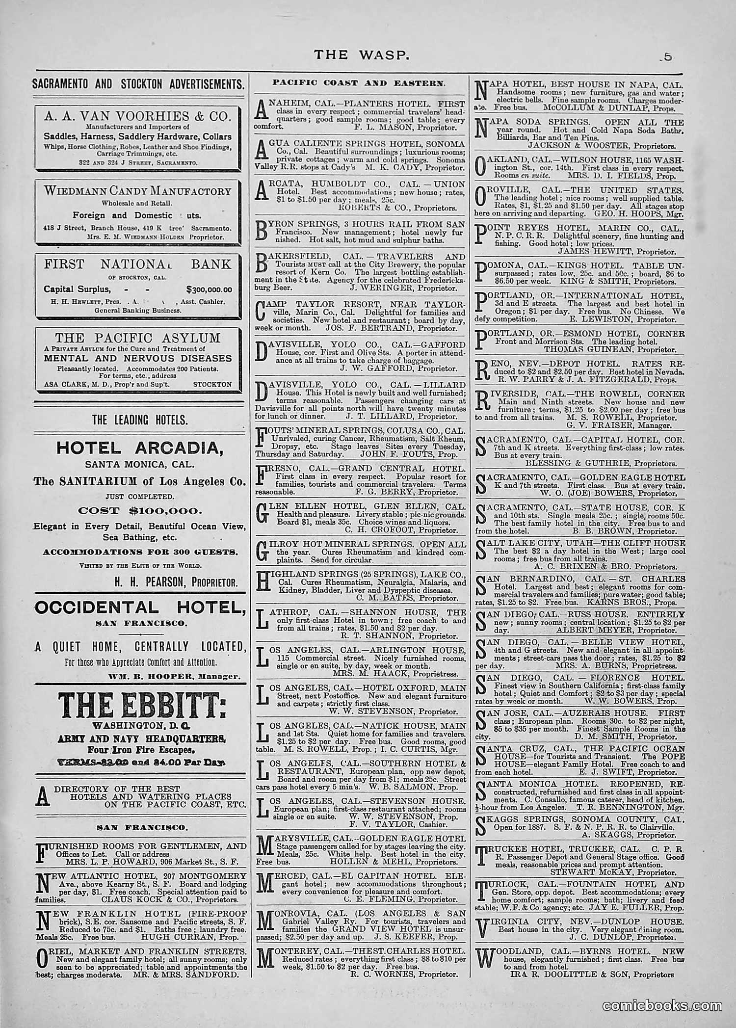 The Wasp — 1889 — page 90 of 440