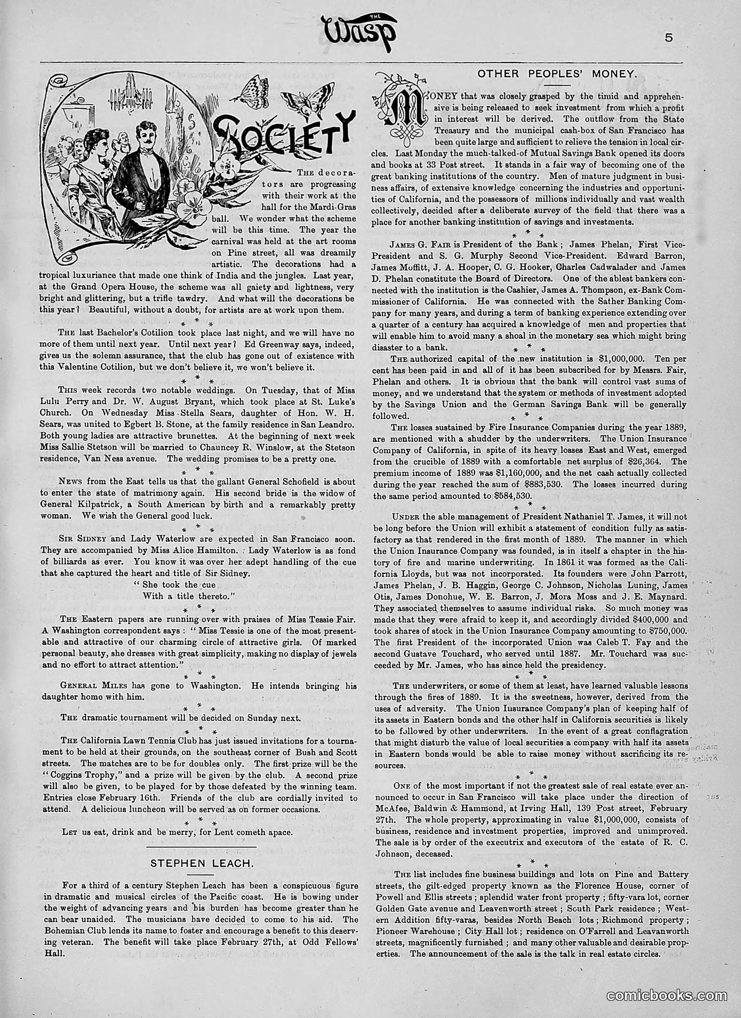 The Wasp — 1890 — page 110 of 516