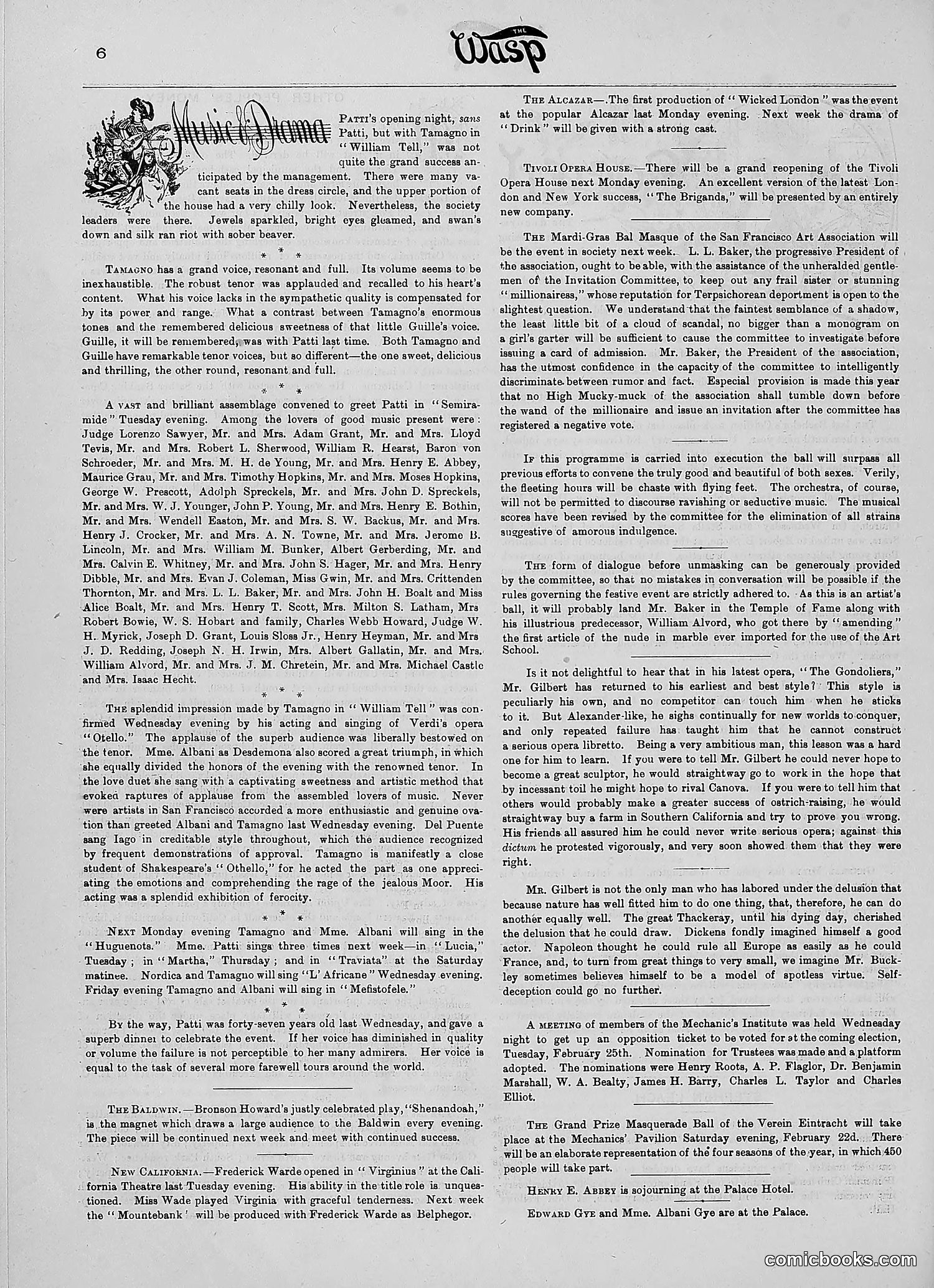 The Wasp — 1890 — page 111 of 516