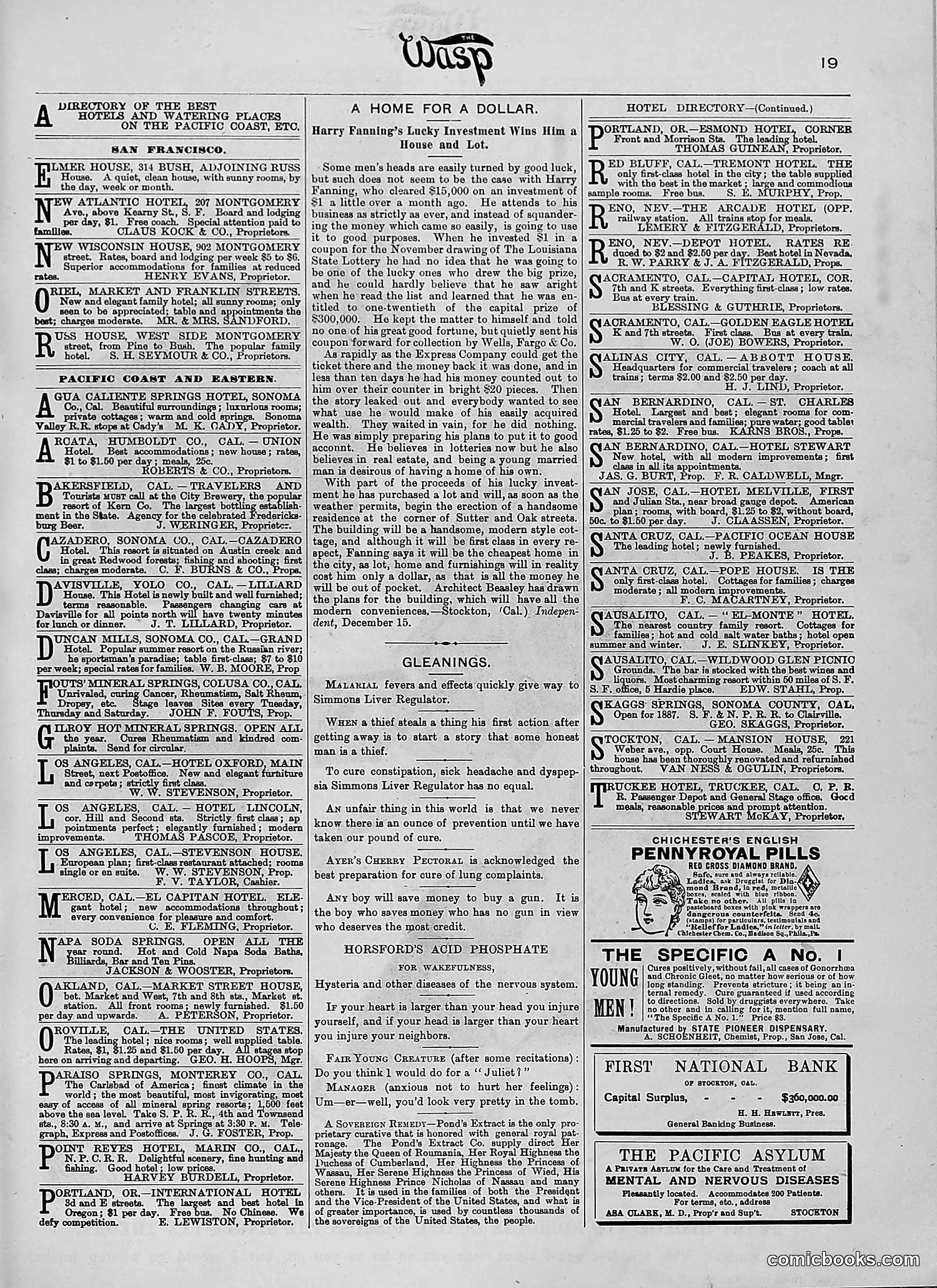 The Wasp — 1890 — page 124 of 516