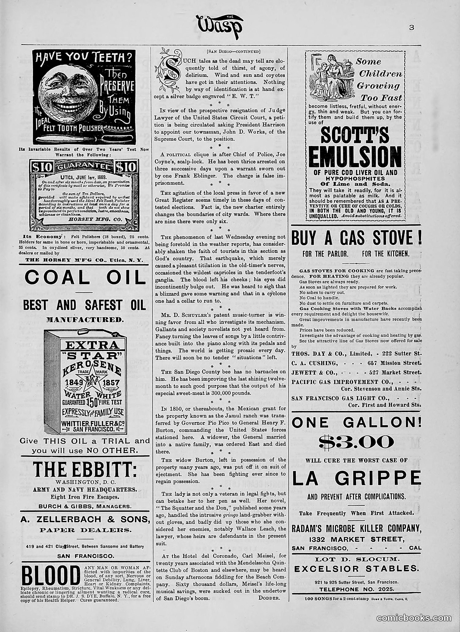 The Wasp — 1890 — page 128 of 516