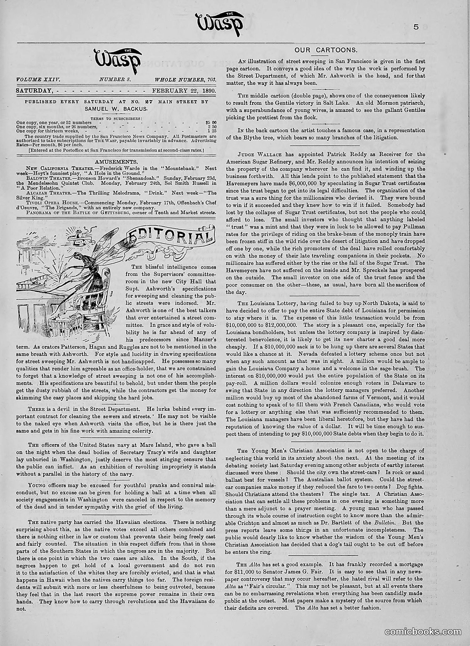 The Wasp — 1890 — page 130 of 516