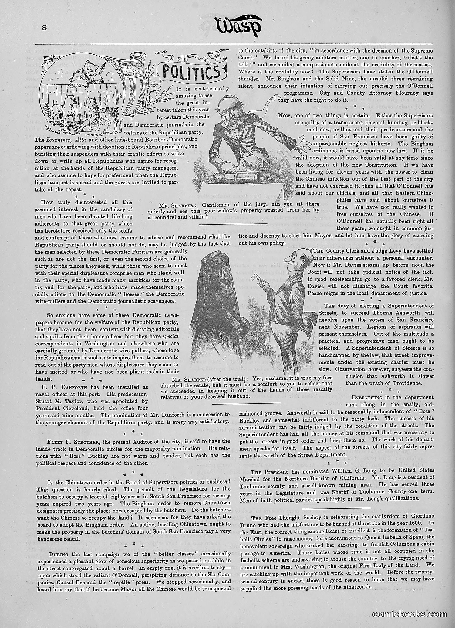 The Wasp — 1890 — page 133 of 516