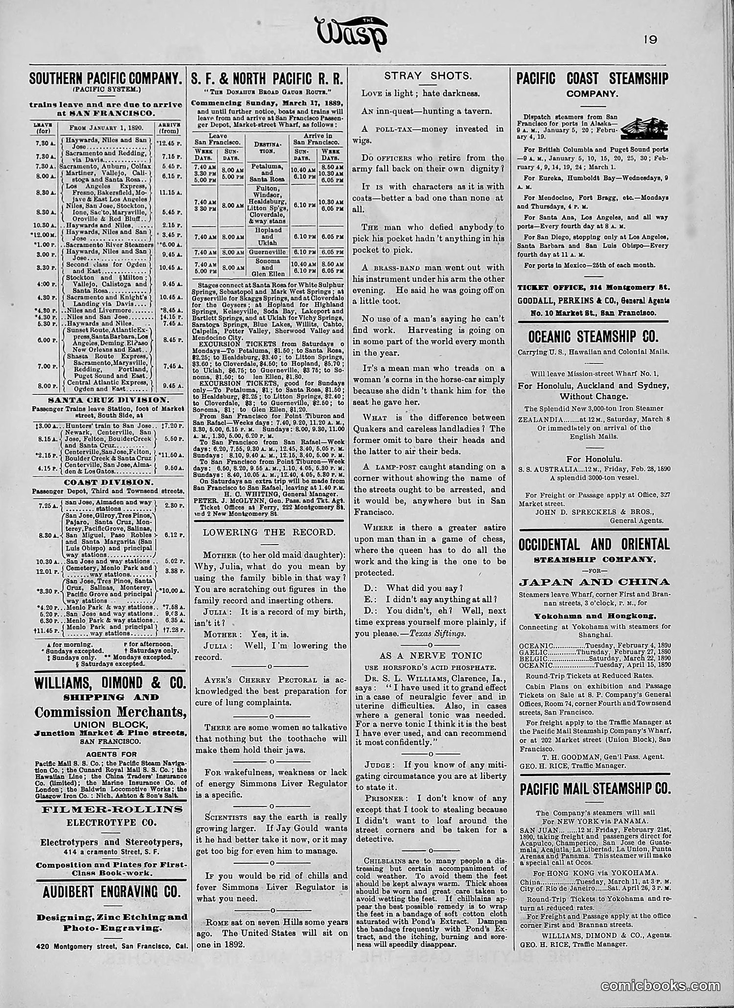 The Wasp — 1890 — page 144 of 516