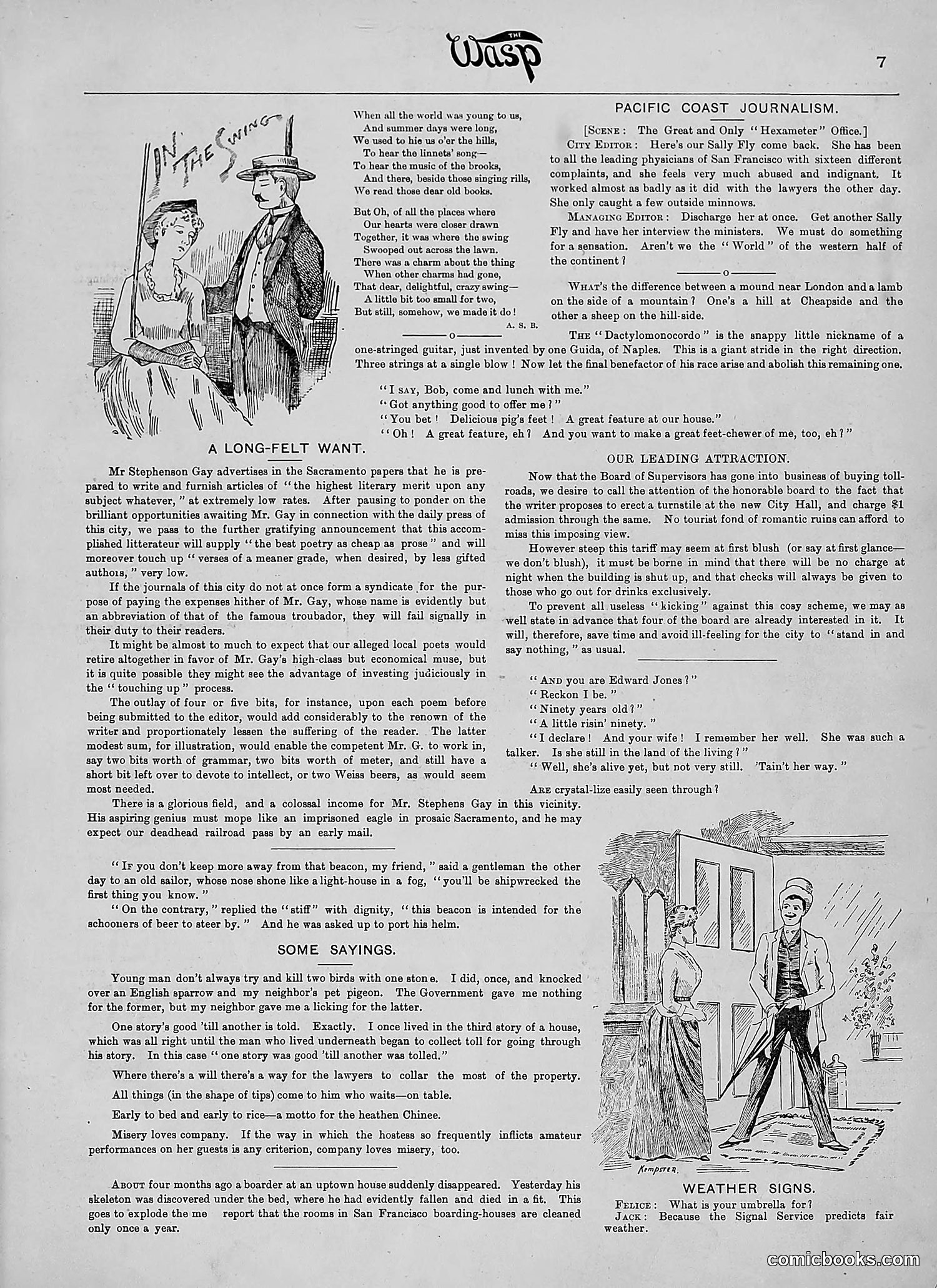 The Wasp — 1890 — page 16 of 516