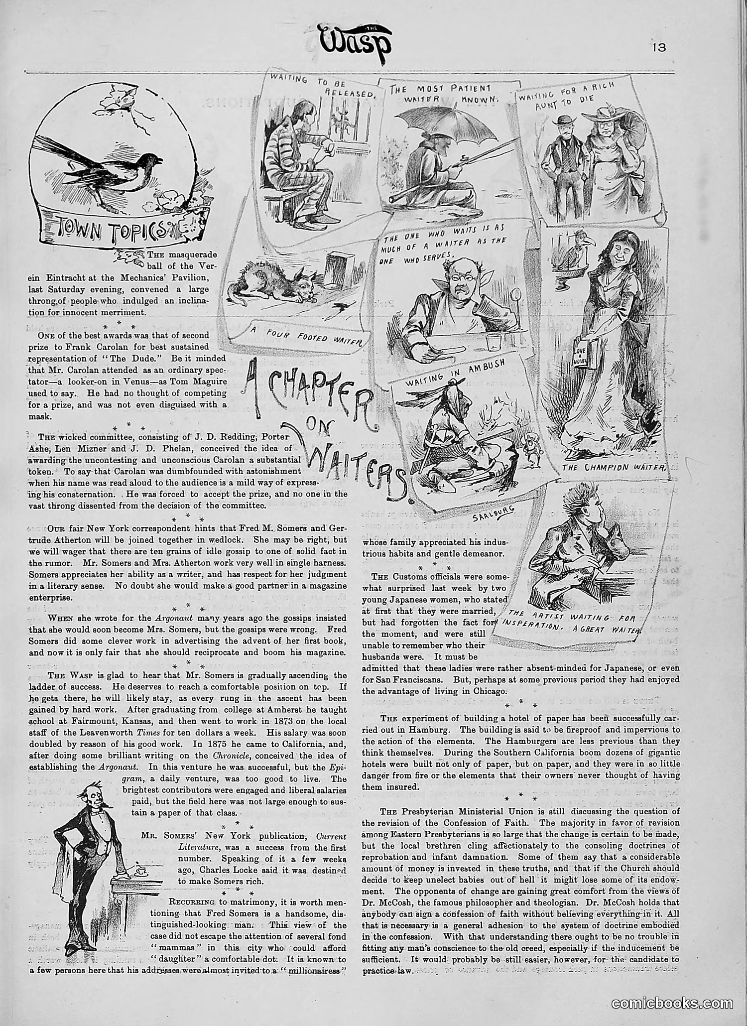 The Wasp — 1890 — page 158 of 516